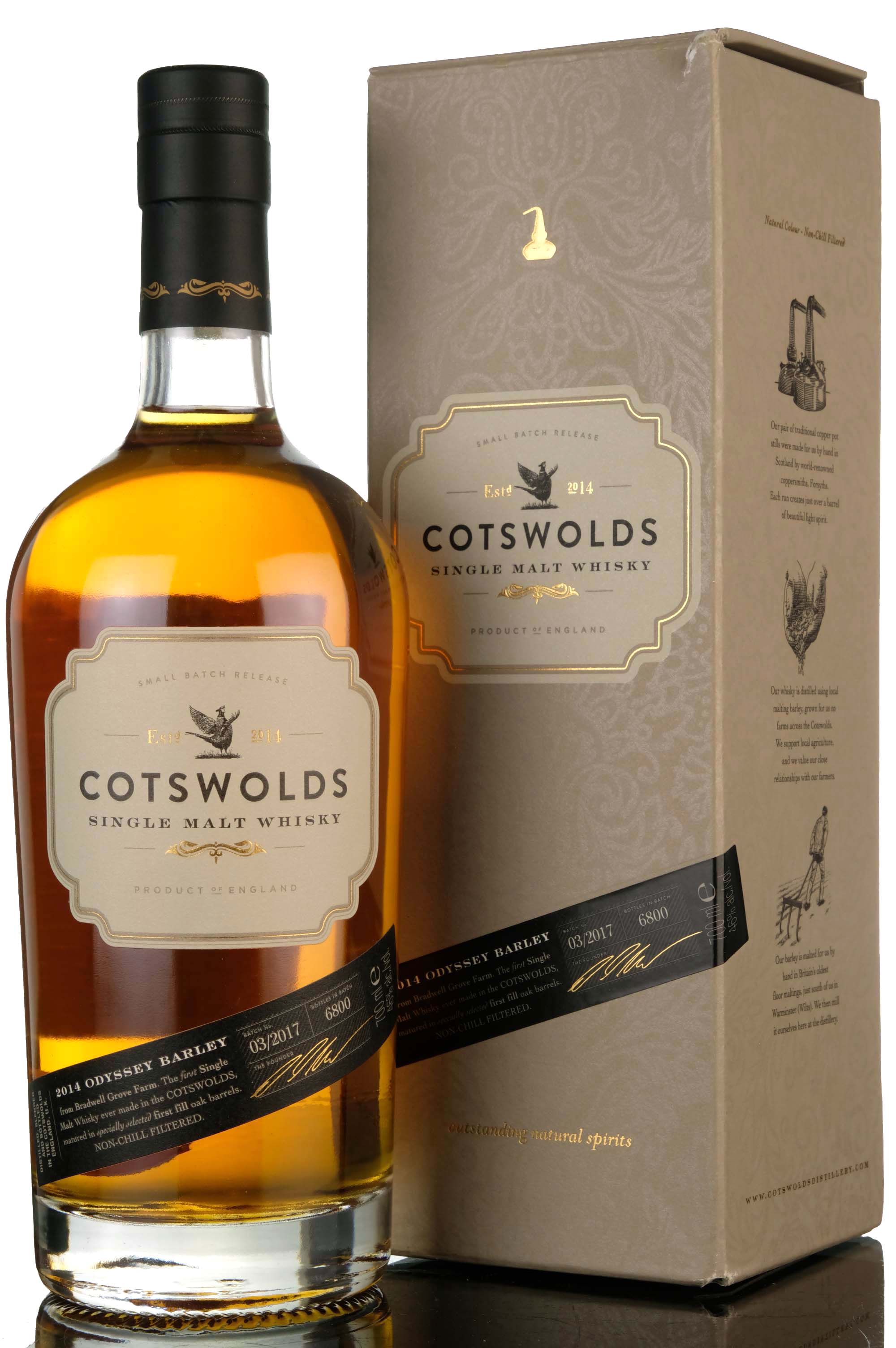 Cotswolds 2014 - Odyssey Barley - Batch 3 - 2017 Release