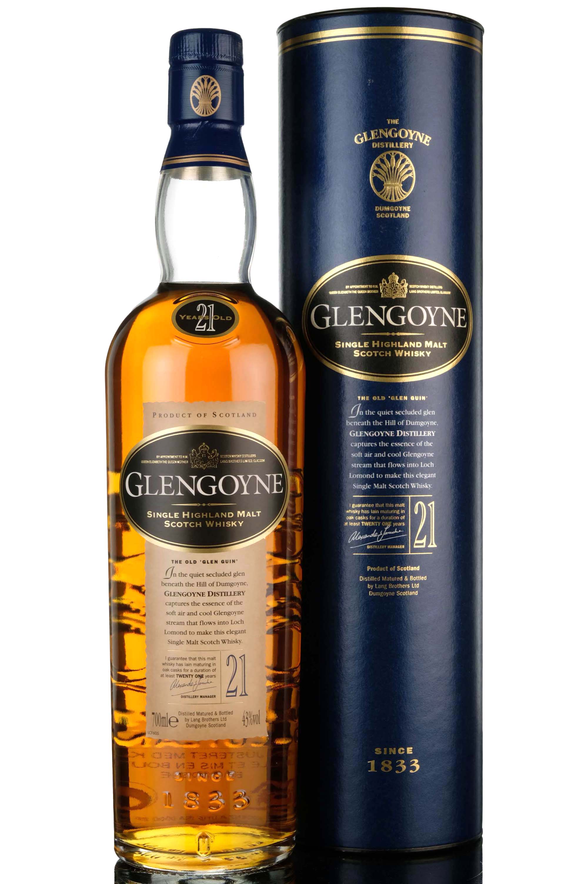 Glengoyne 21 Year Old - Early 2000s