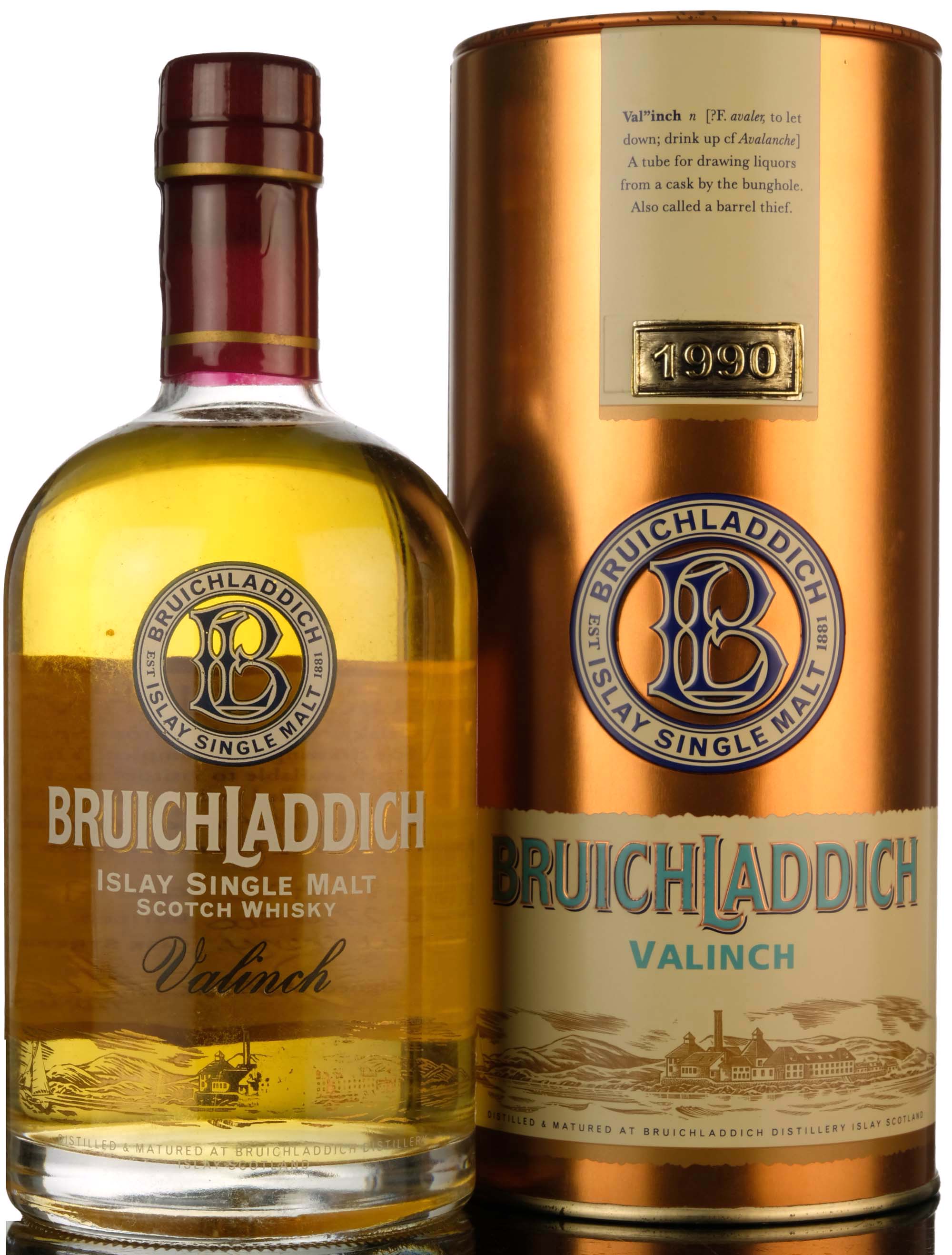 Bruichladdich 1990-2003 - Valinch - Single Cask 988