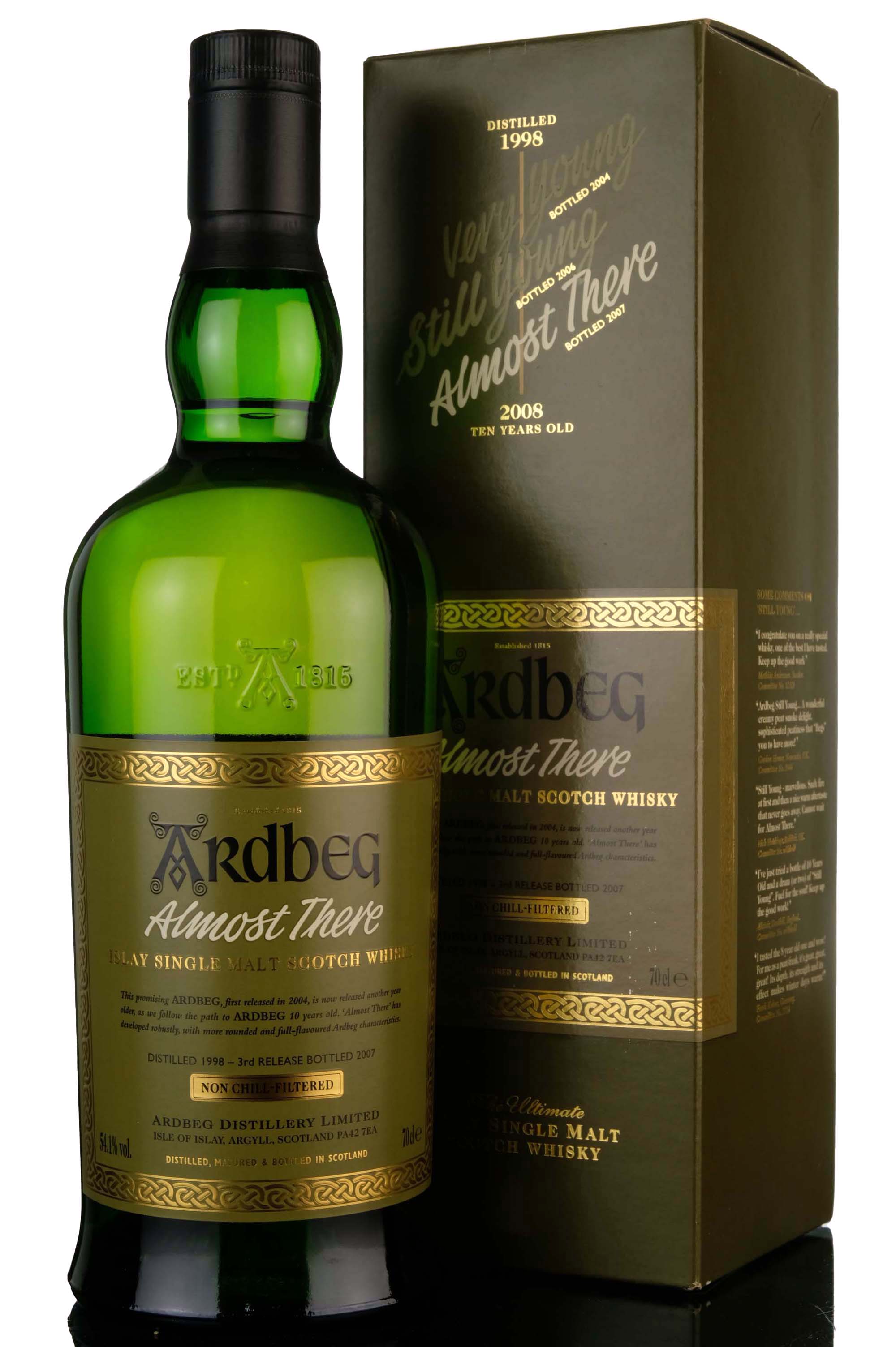 Ardbeg 1998-2007 - Almost There - Third Release
