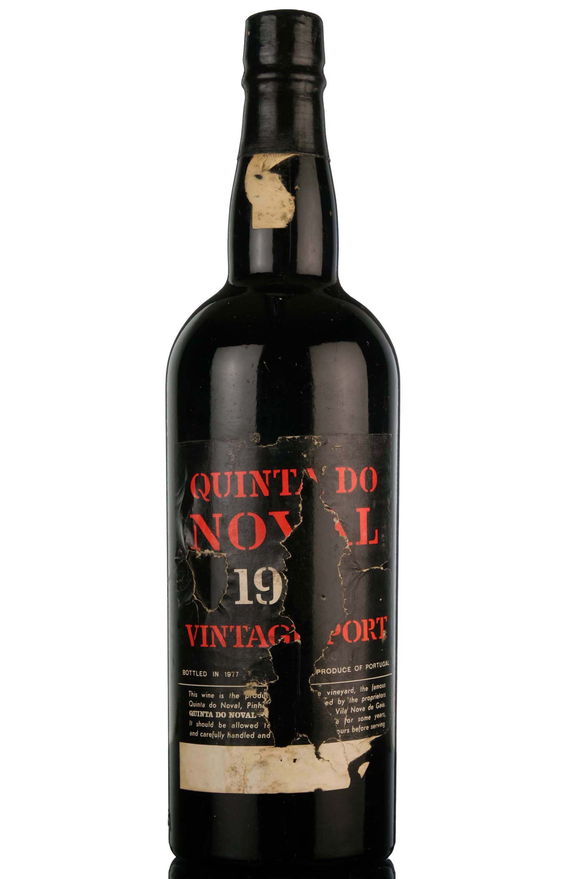 Quinta Do Noval 1975 Vintage Port - Bottled 1977