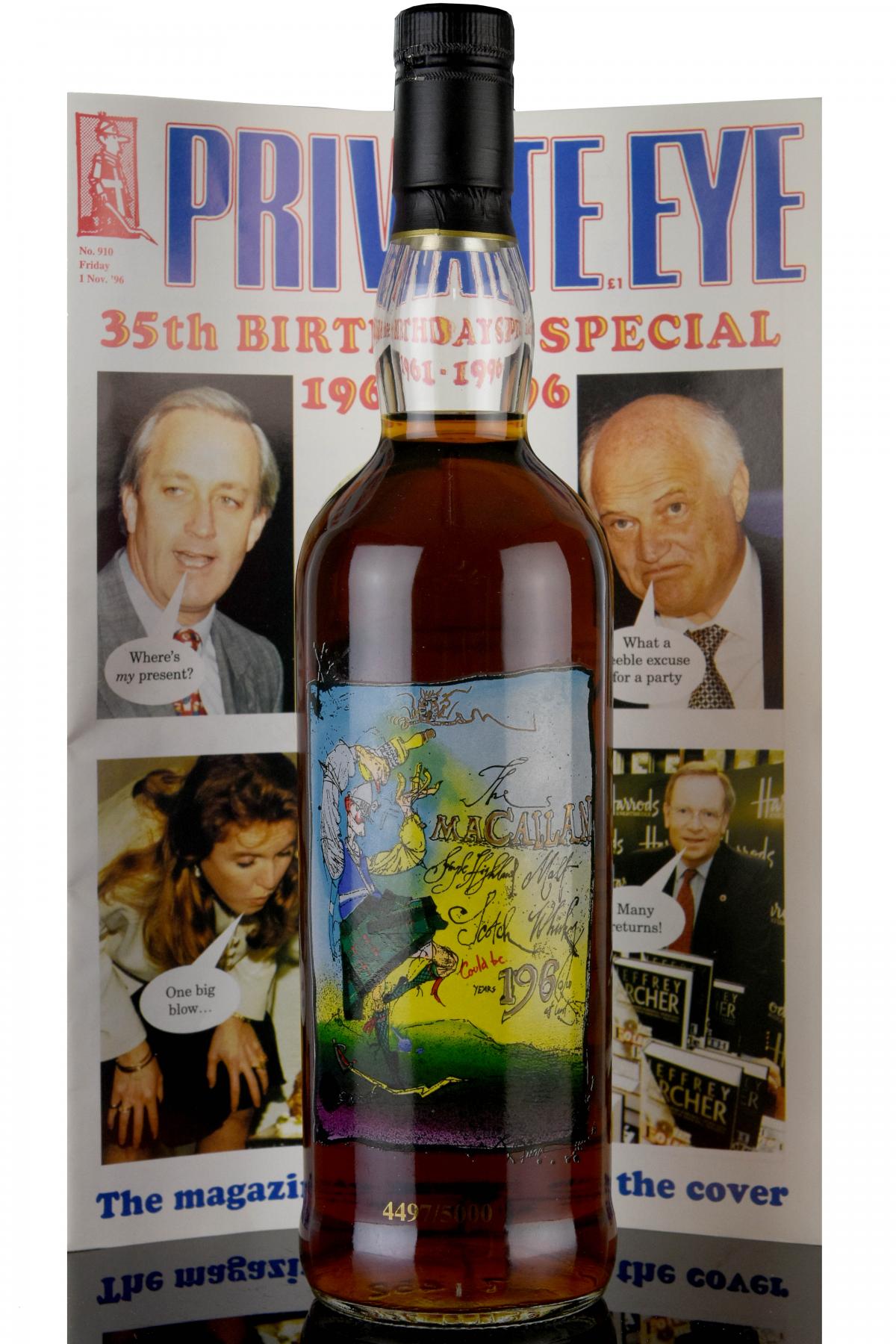 Macallan Private Eye - With Magazine