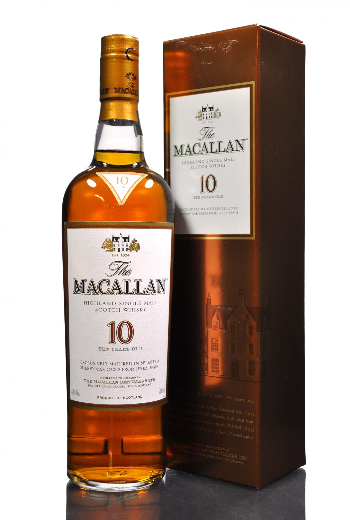 Macallan 10 Year Old