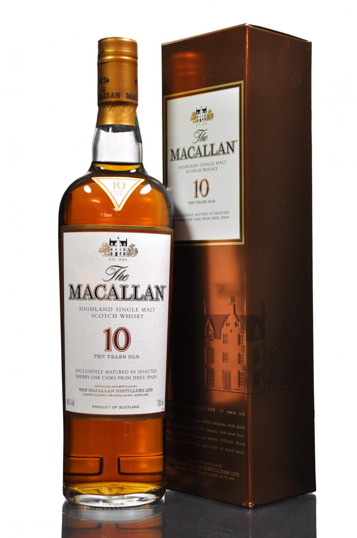 Macallan 10 Year Old