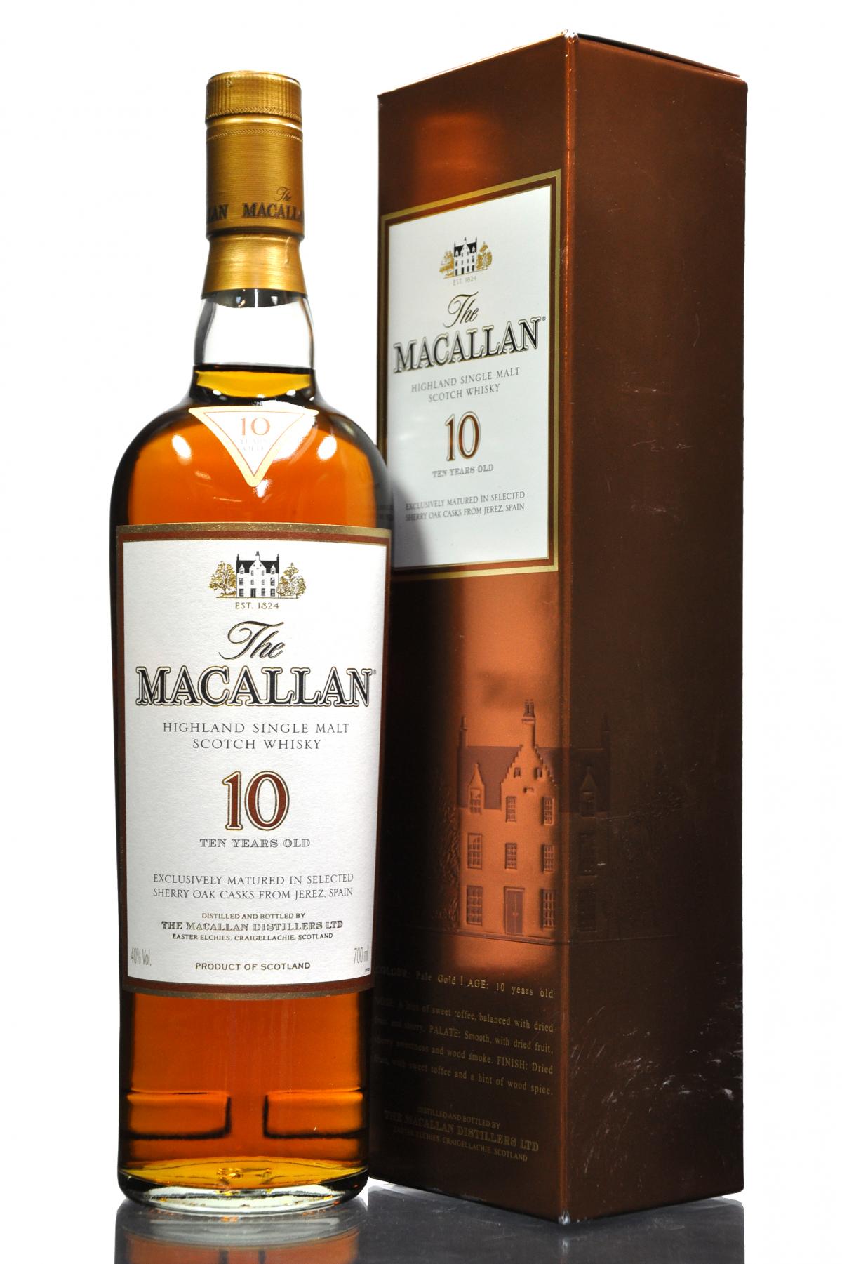 Macallan 10 Year Old