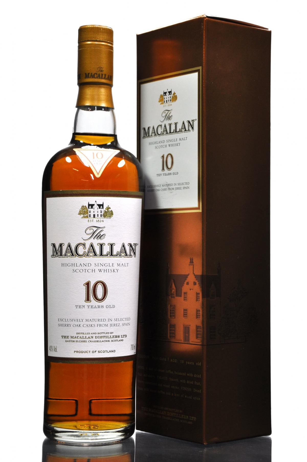 Macallan 10 Year Old