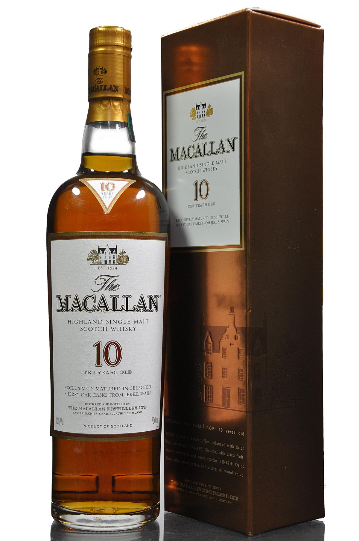 Macallan 10 Year Old