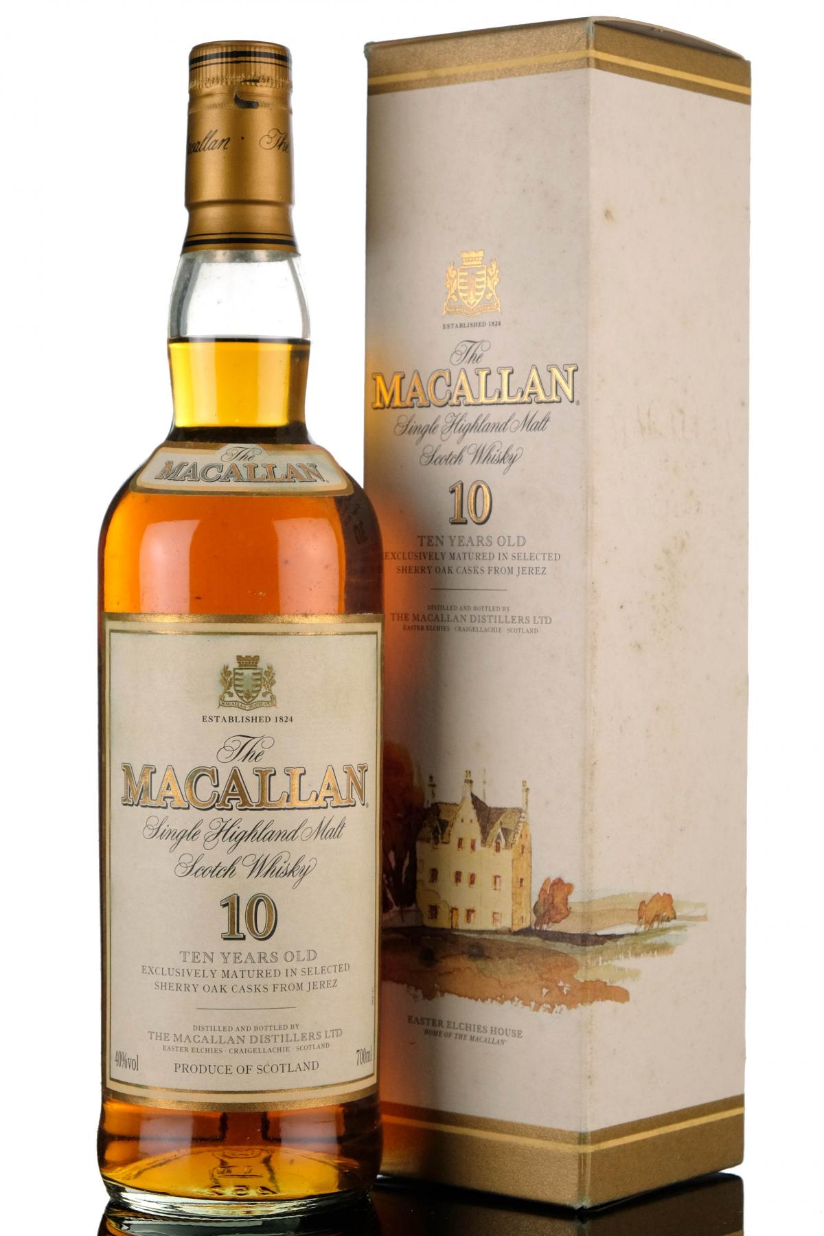 Macallan 10 Year Old