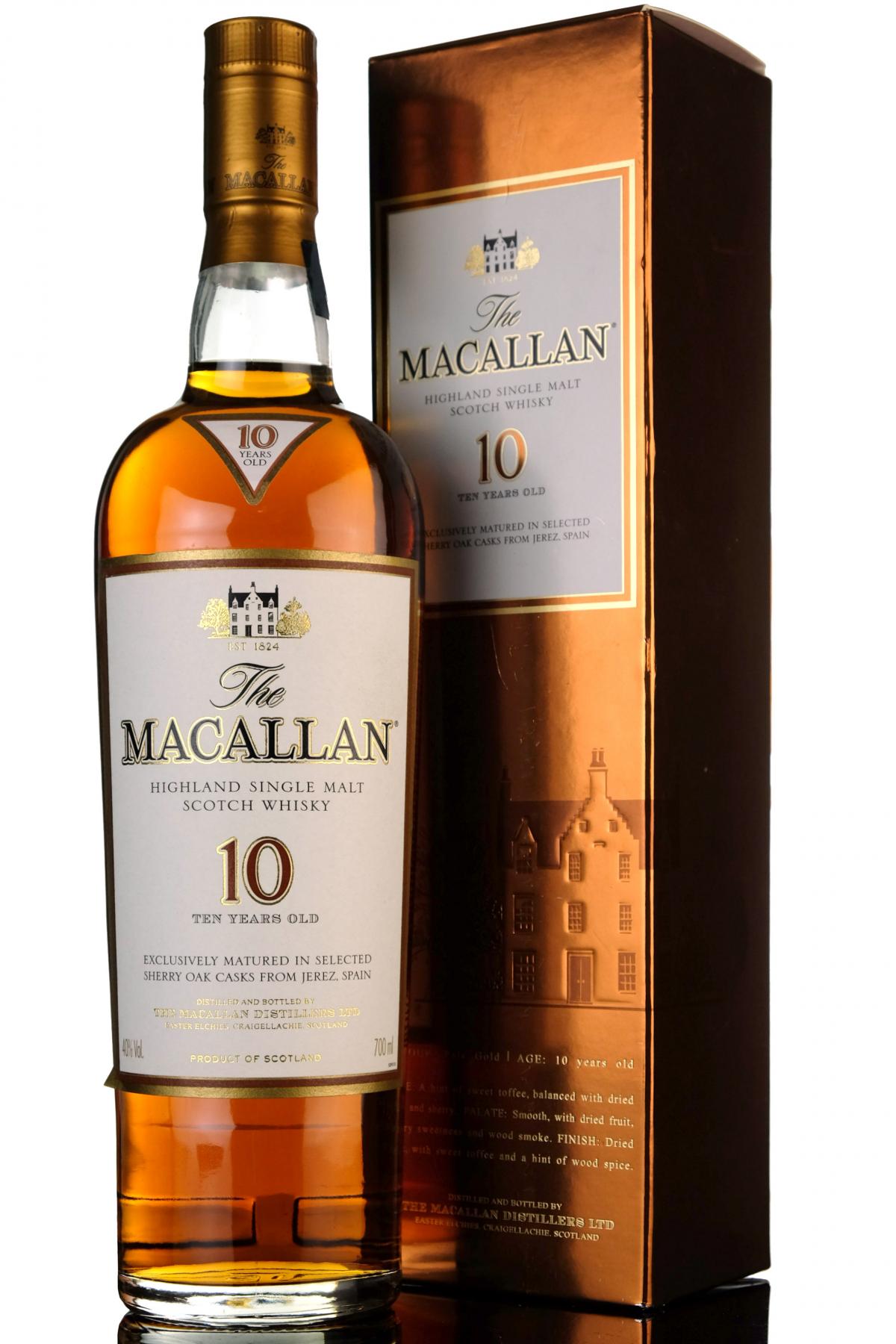 Macallan 10 Year Old