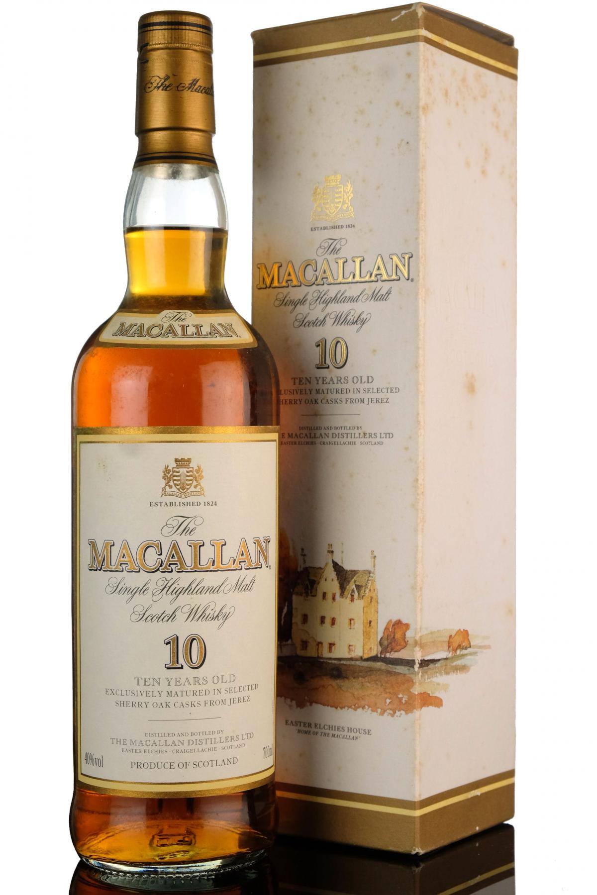 Macallan 10 Year Old - Sherry Casks - Early 2000s