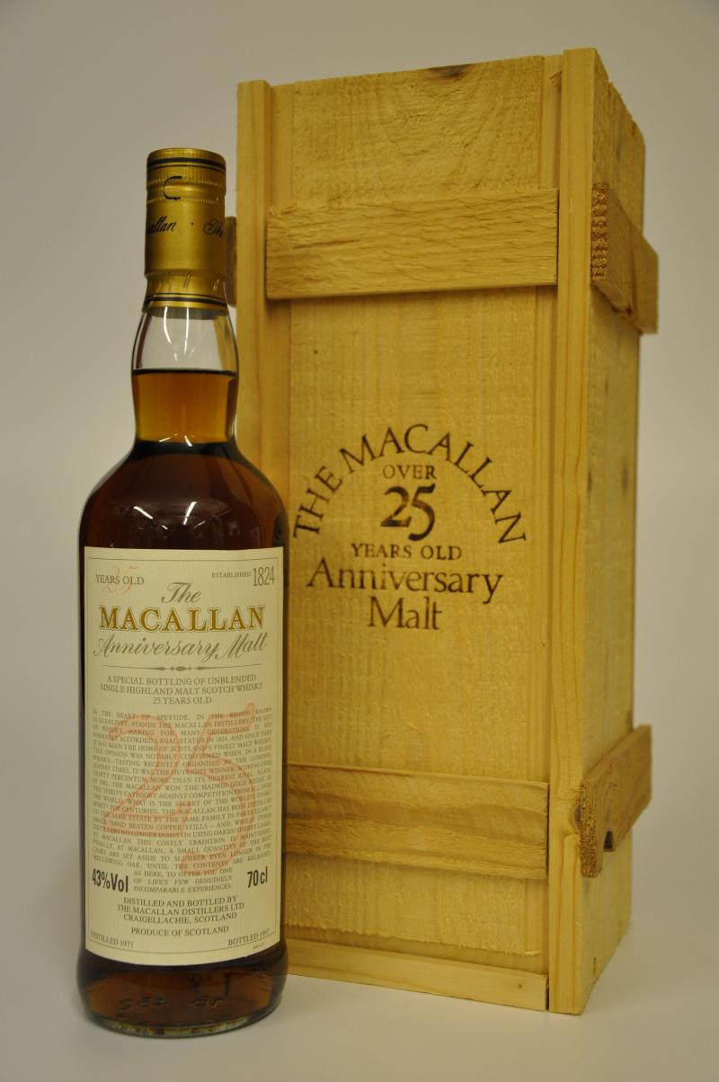 Macallan 1971-1997 - 25 Year Old Anniversary Malt