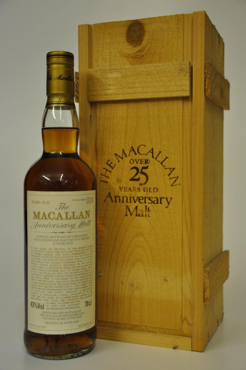 Macallan 1971-1997 - 25 Year Old Anniversary Malt