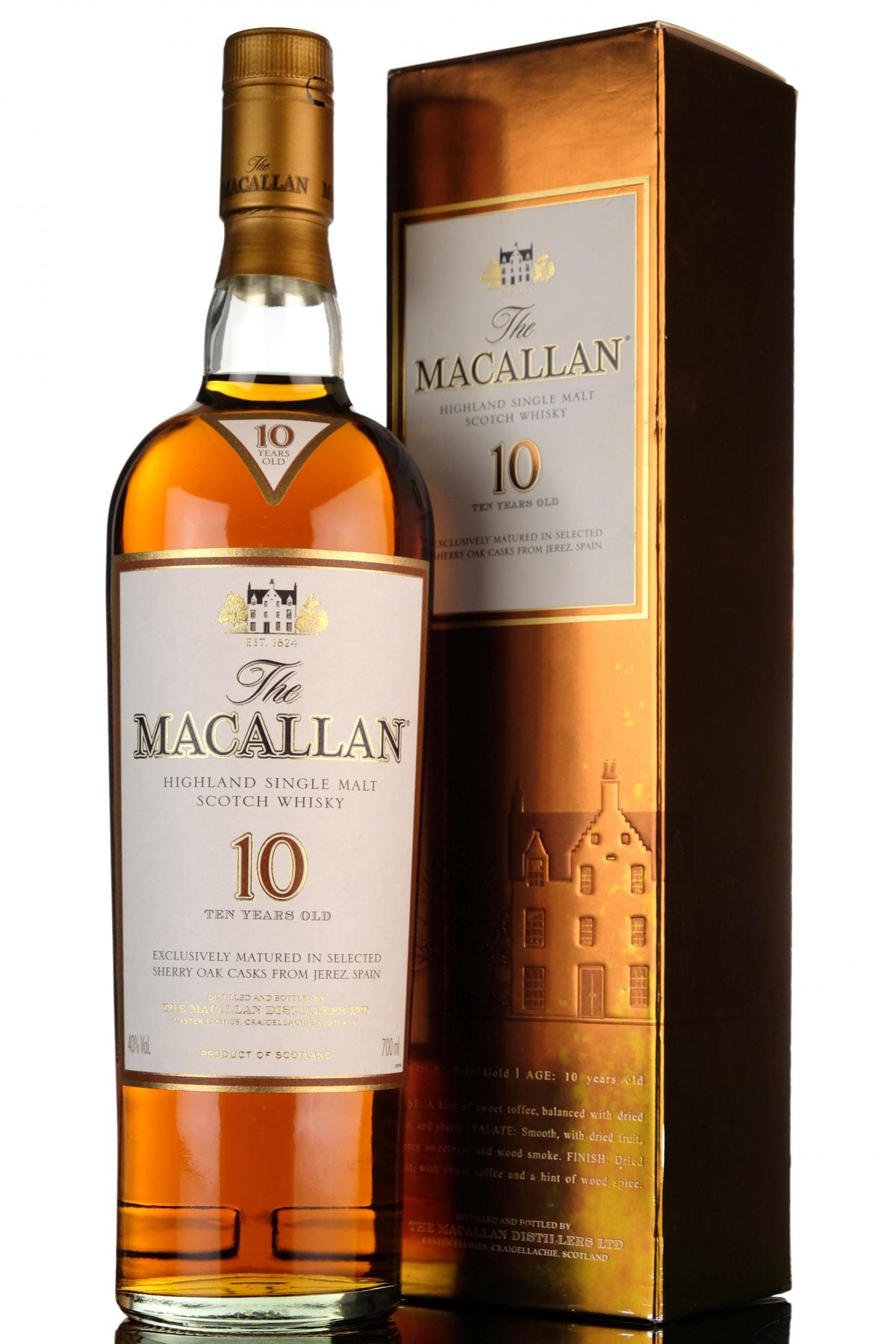 Macallan 10 Year Old - Sherry Casks - 2000s