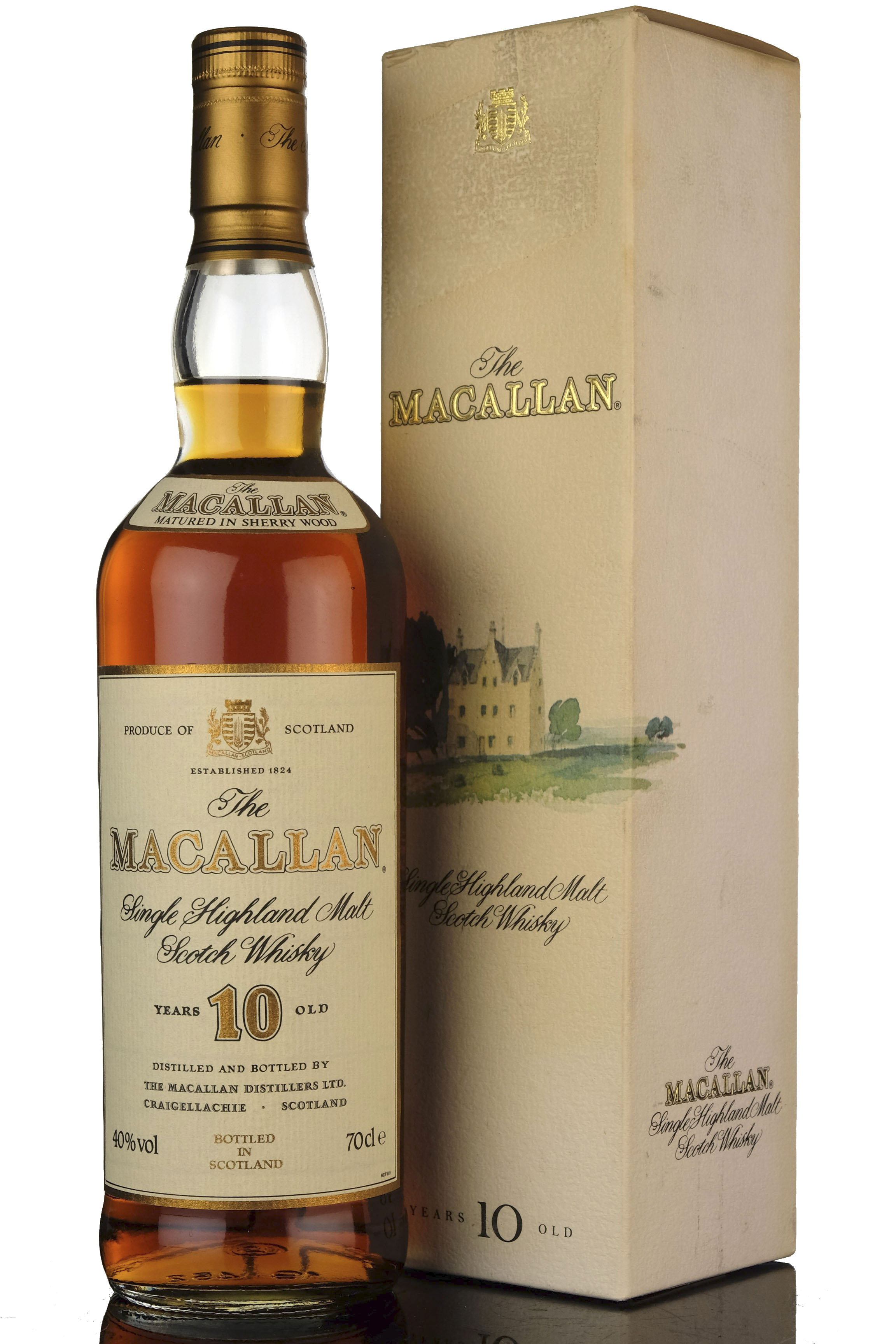 Macallan 10 Year Old - Sherry Cask - 1990s