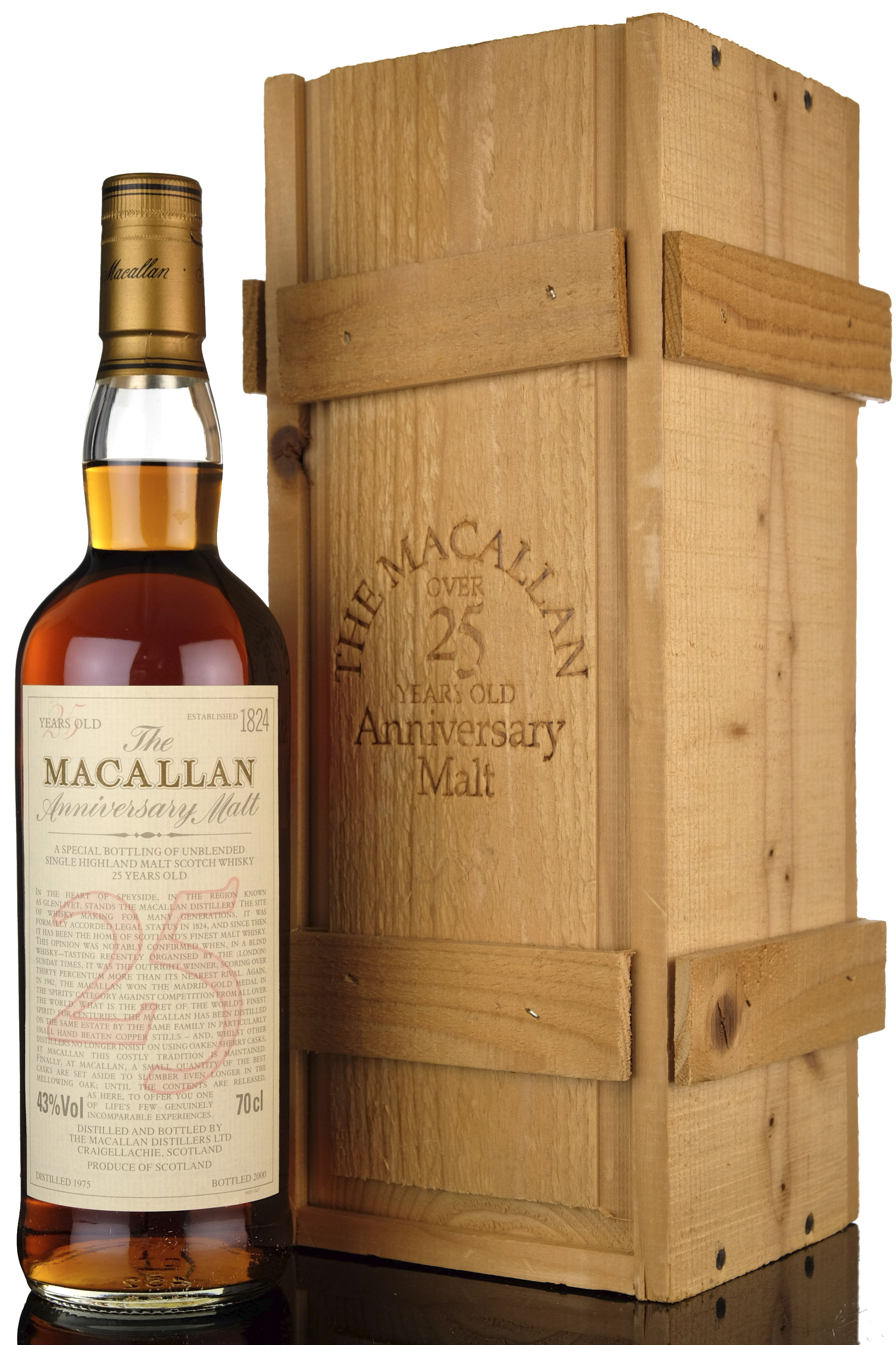 Macallan 1975-2000 - 25 Year Old Anniversary Malt