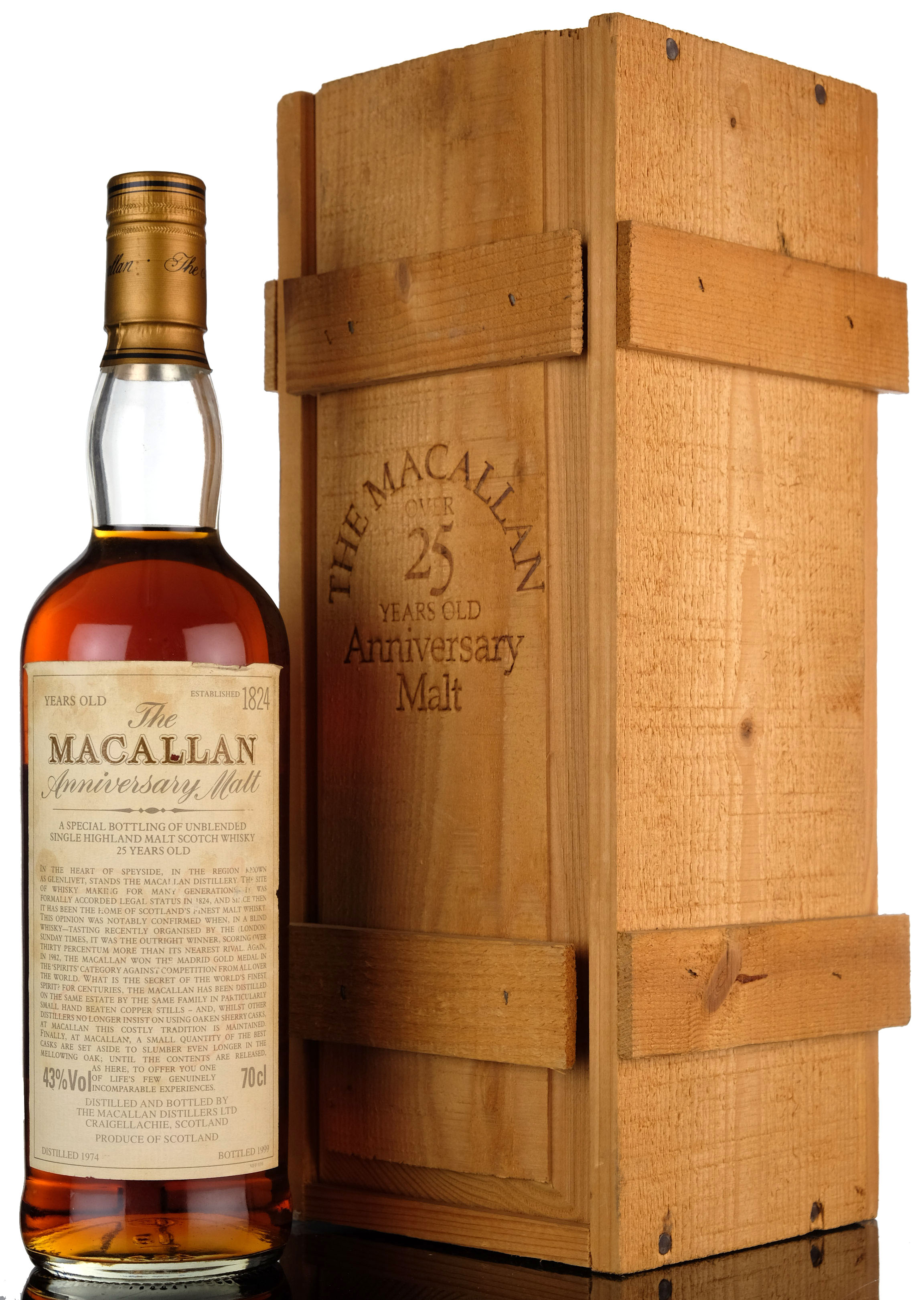 Macallan 1974-1999 - 25 Year Old Anniversary Malt