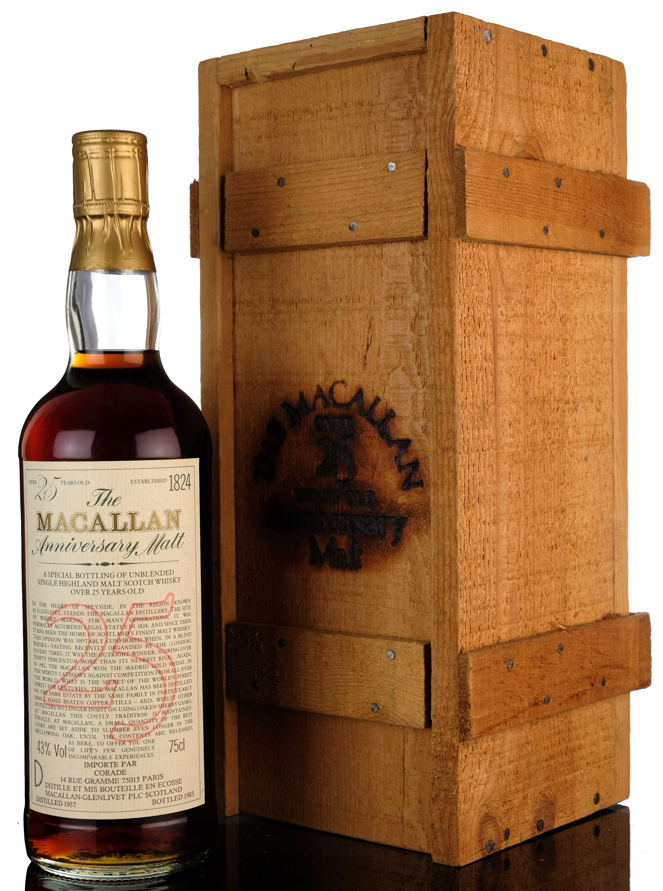Macallan 1957-1983 - 25 Year Old Anniversary Malt