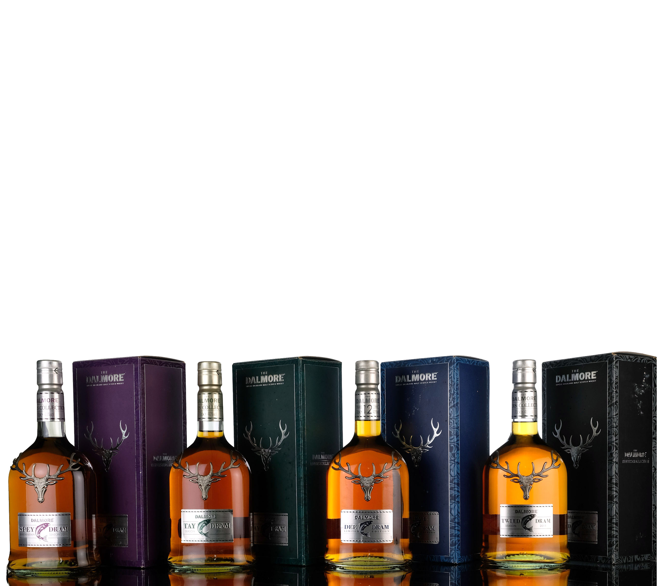 Dalmore River Series - Dee, Spey, Tay and Tweed Drams