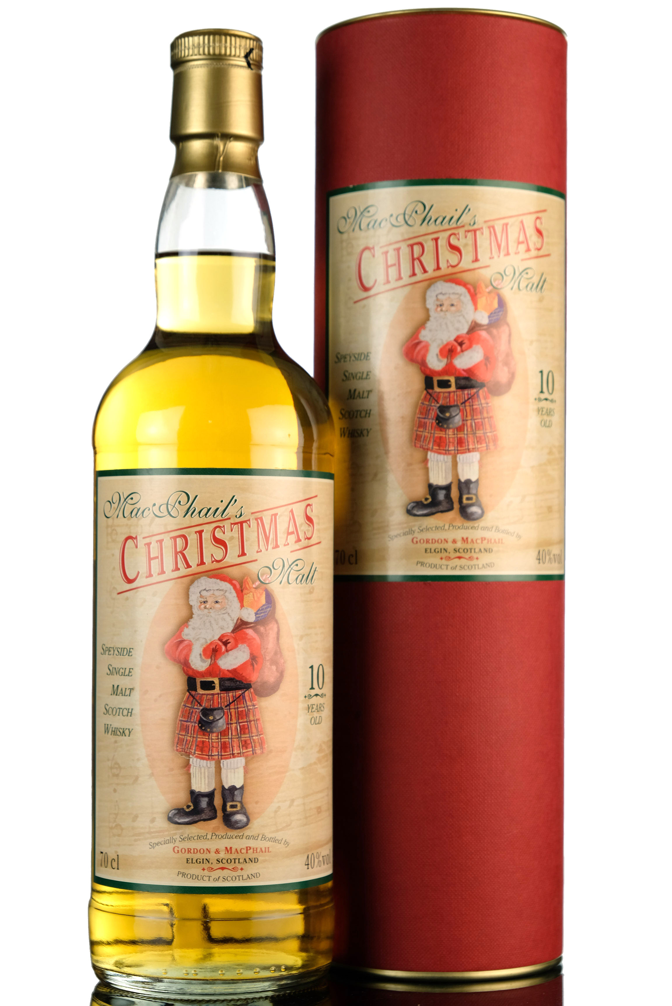 MacPhails 10 Year Old Christmas Malt