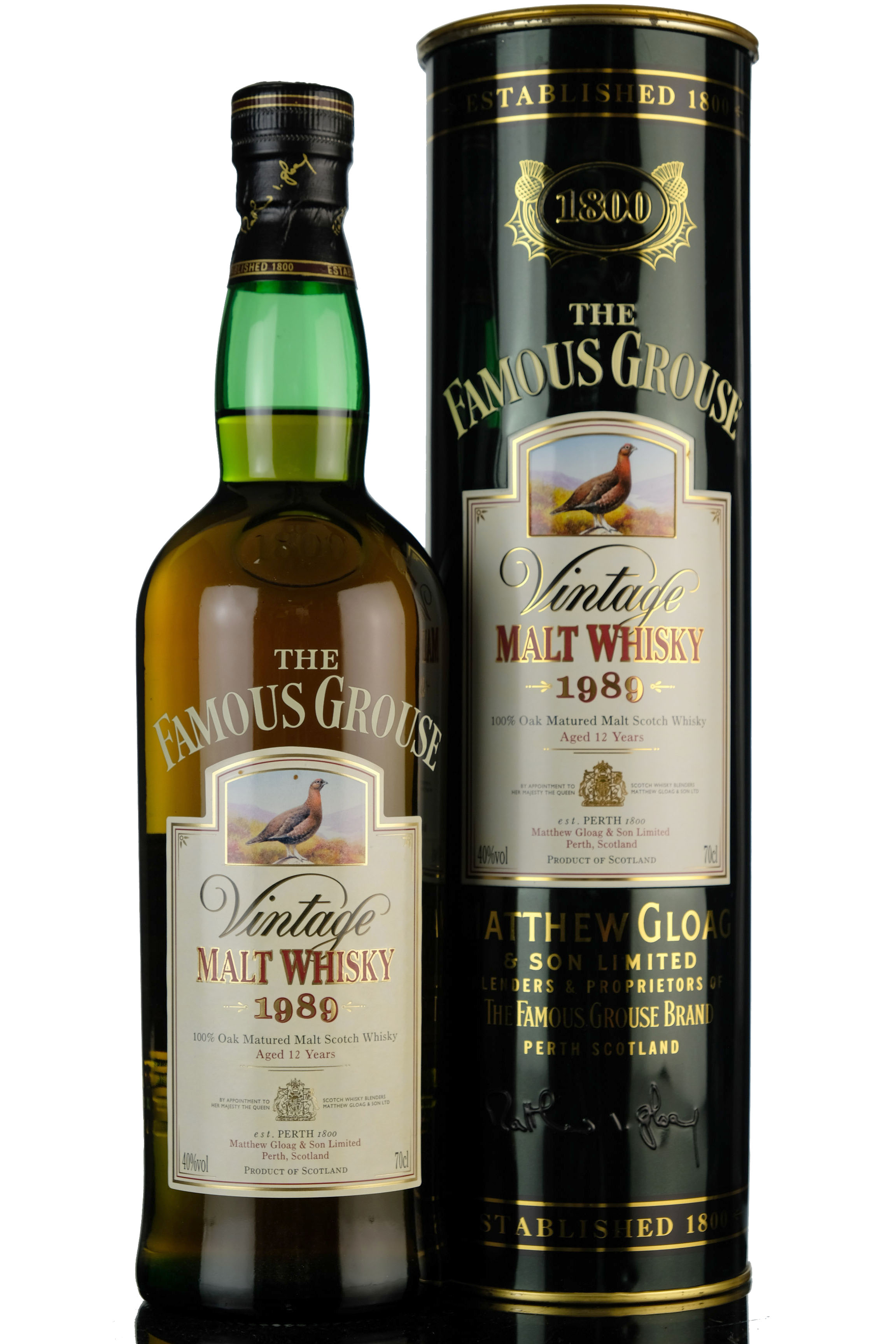 Famous Grouse 1989 - 12 Year Old