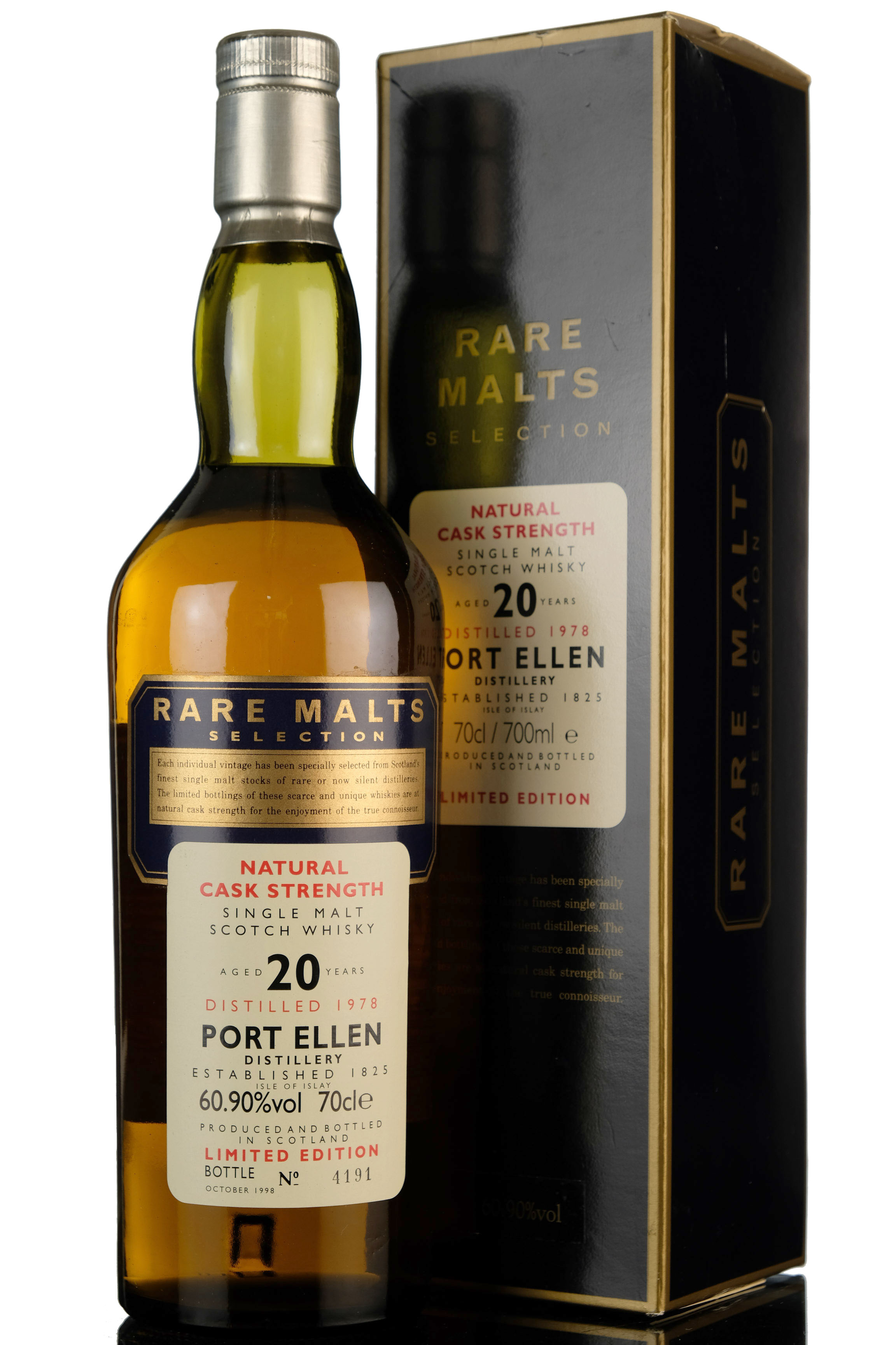 Port Ellen 1978-1998 - 20 Year Old - Rare Malts 60.90%