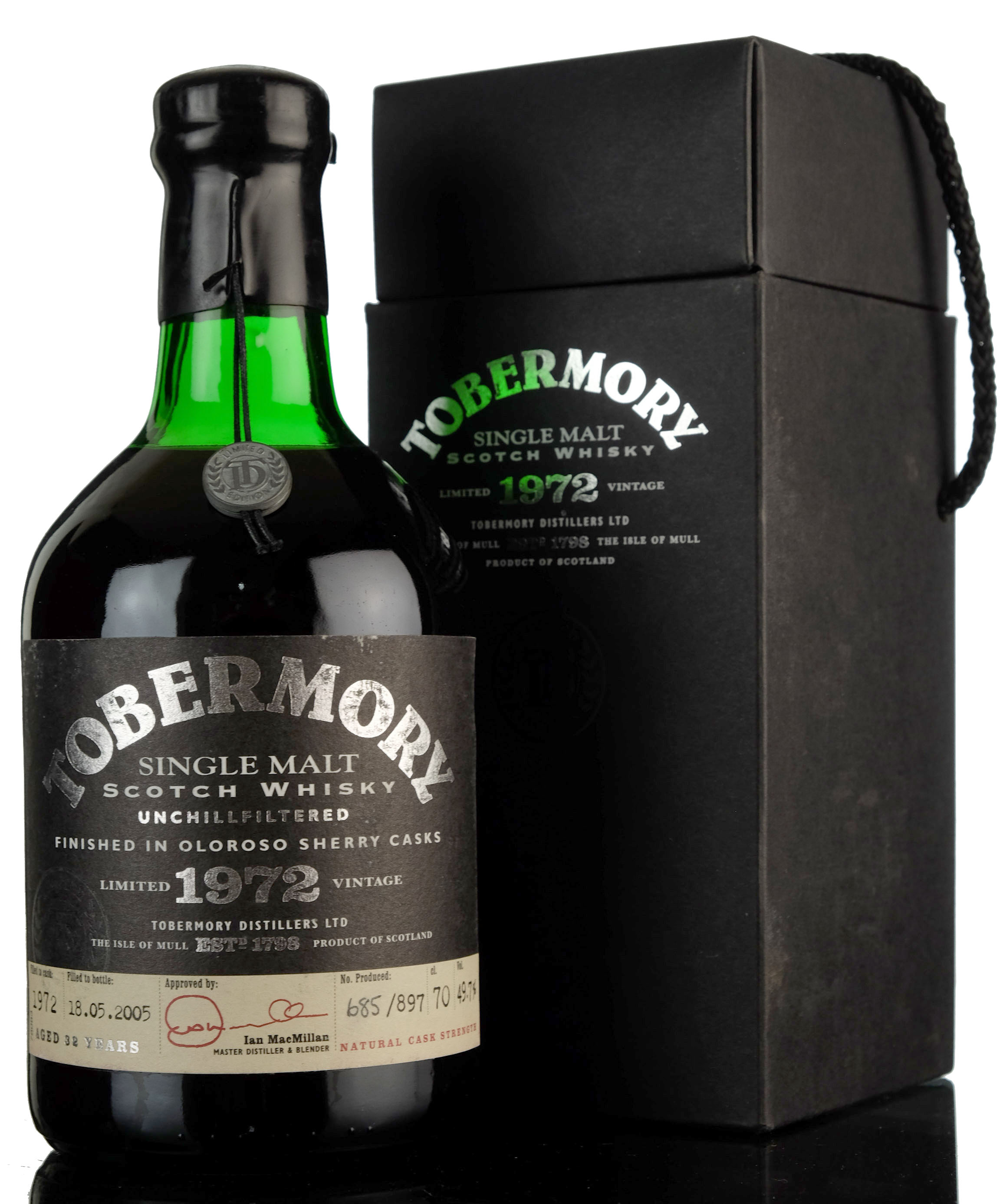 Tobermory 1972-2005 - 32 Year Old