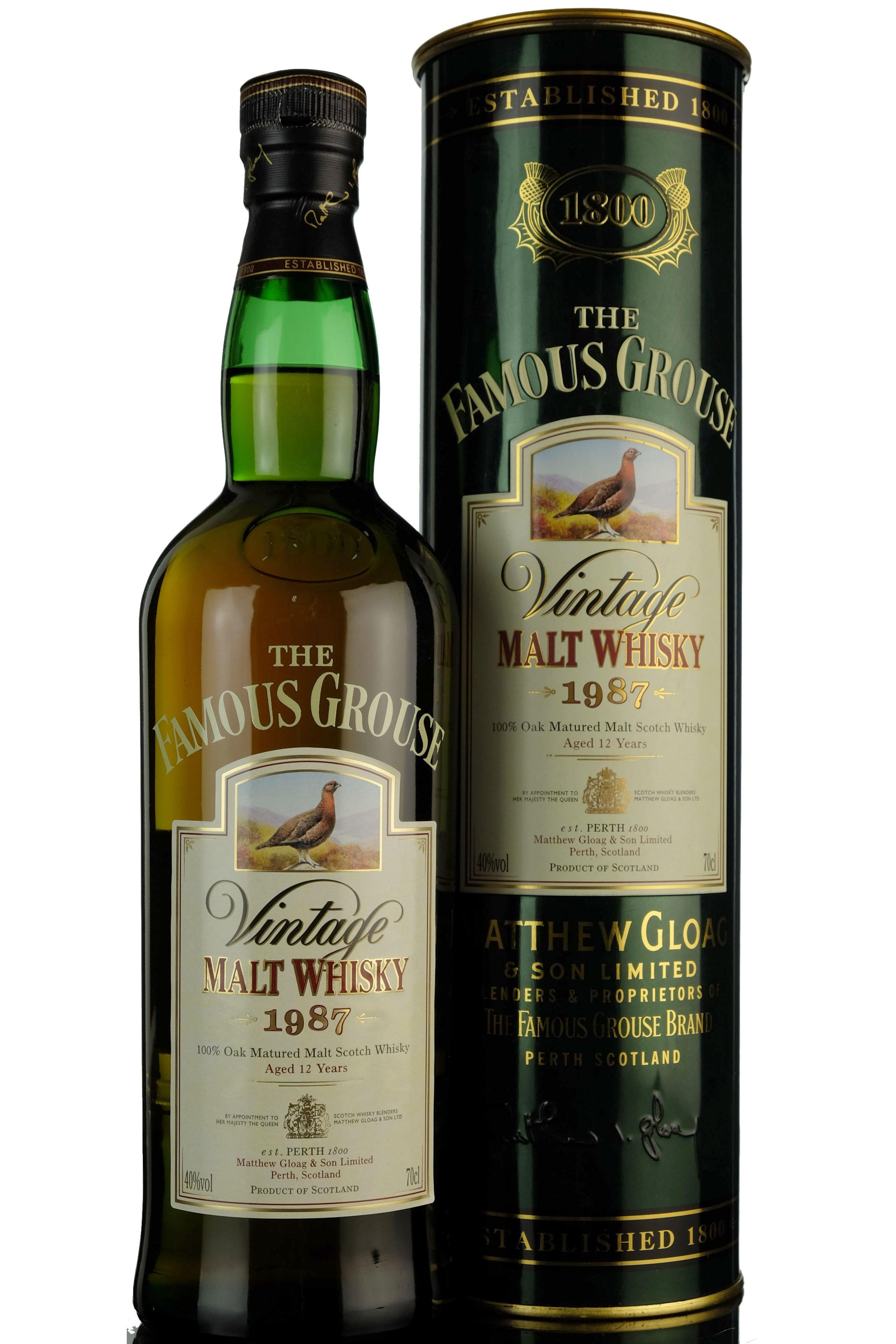 Famous Grouse 1987 - 12 Year Old