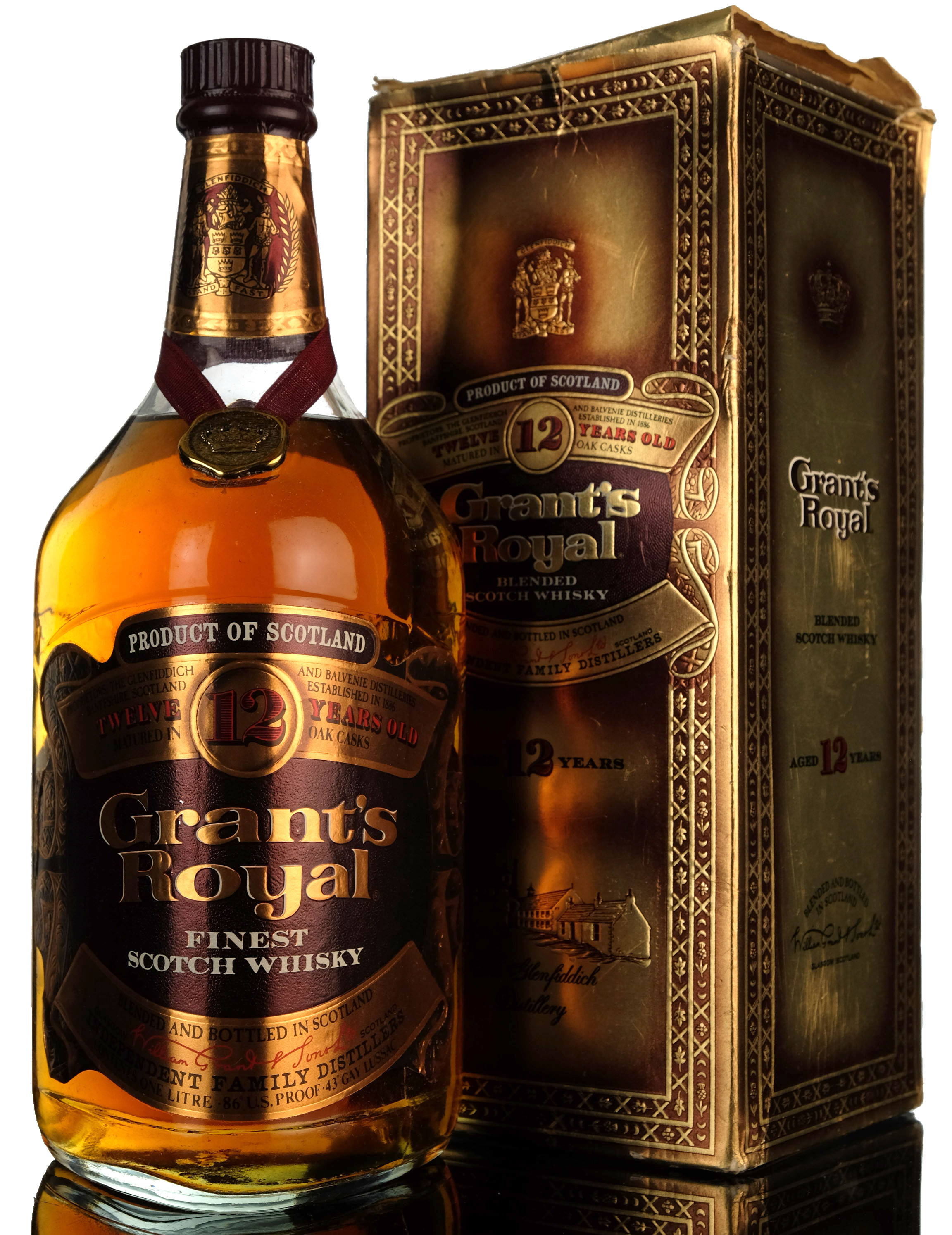 Grants Royal 12 Year Old - 1 Litre