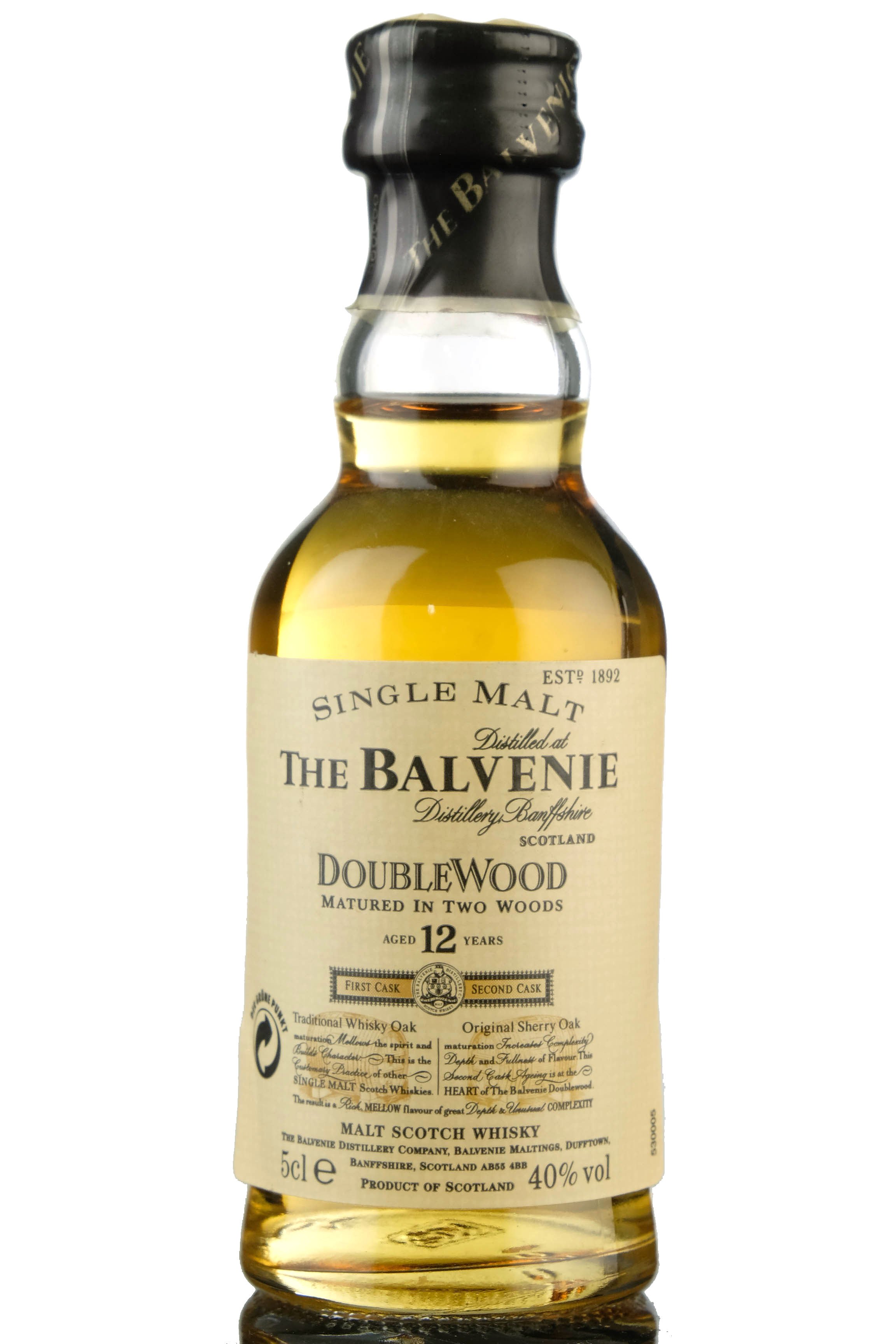 Balvenie 12 Year Old - Doublewood Miniature