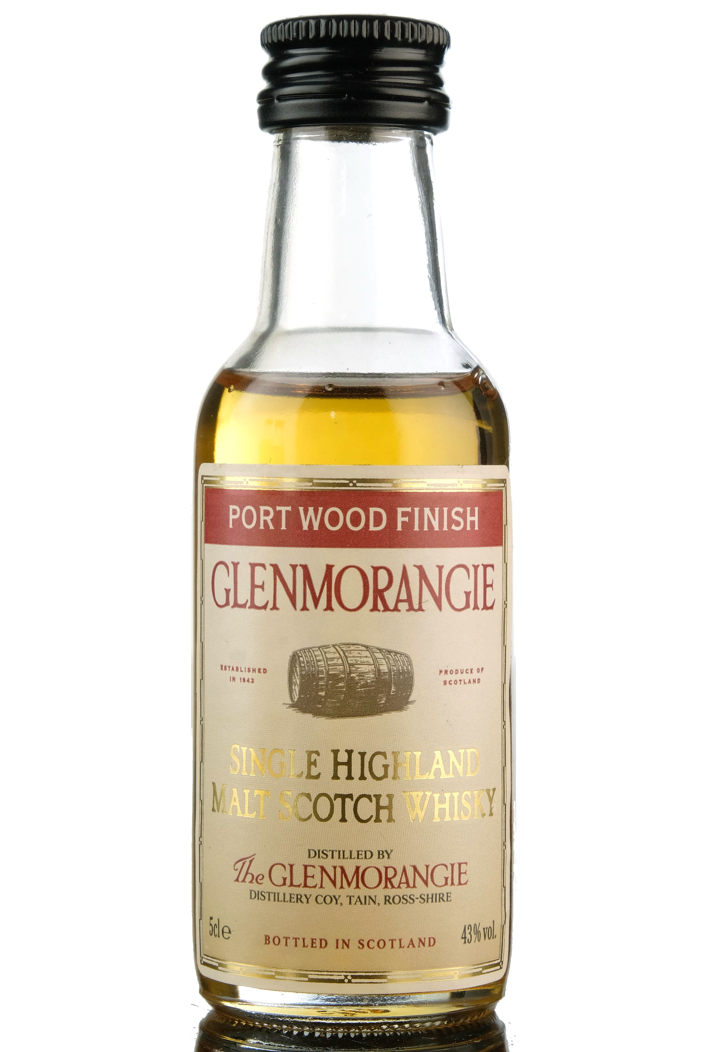 Glenmorangie Port Wood Finish Miniature