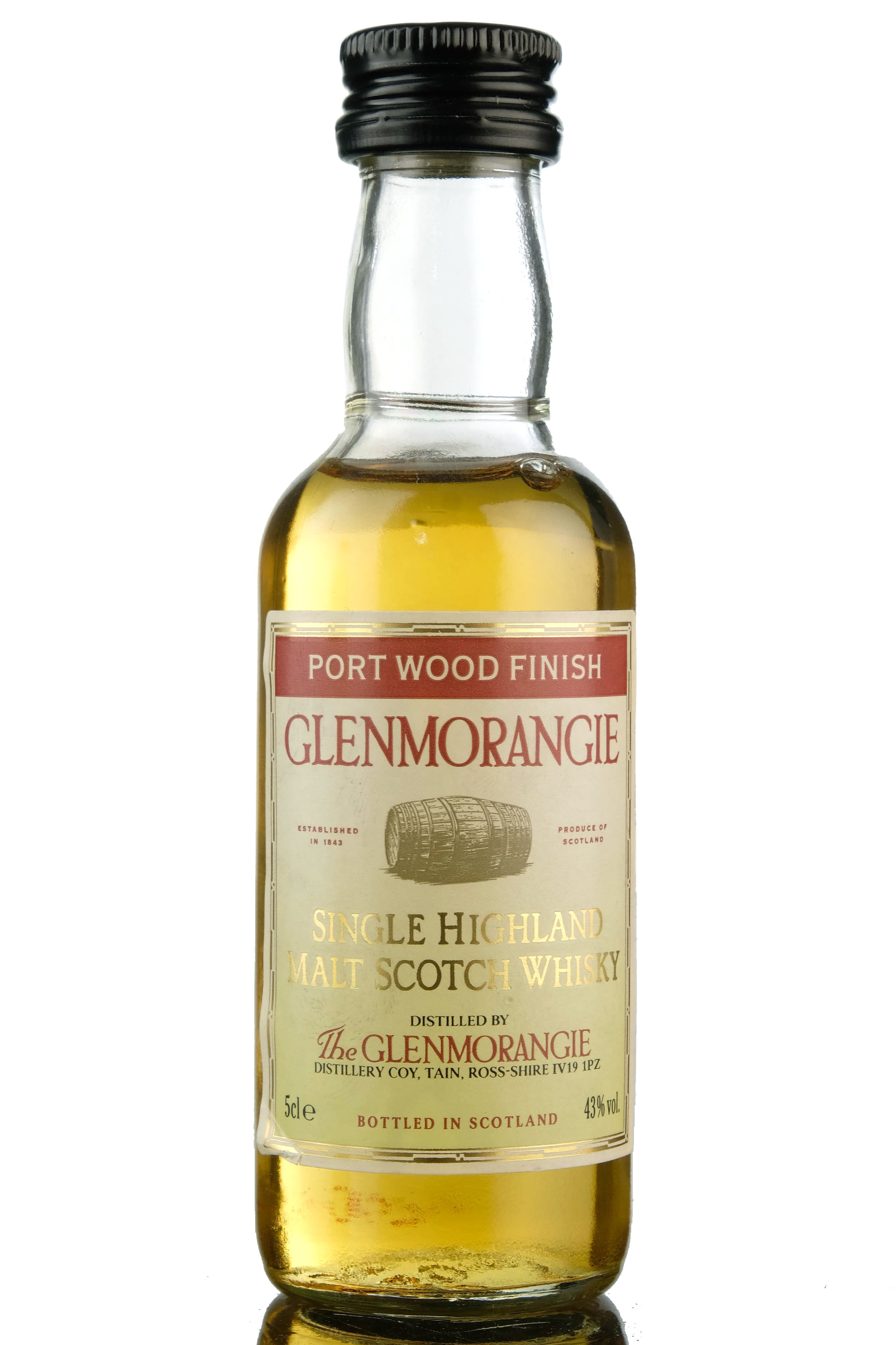 Glenmorangie Port Wood Finish Miniature