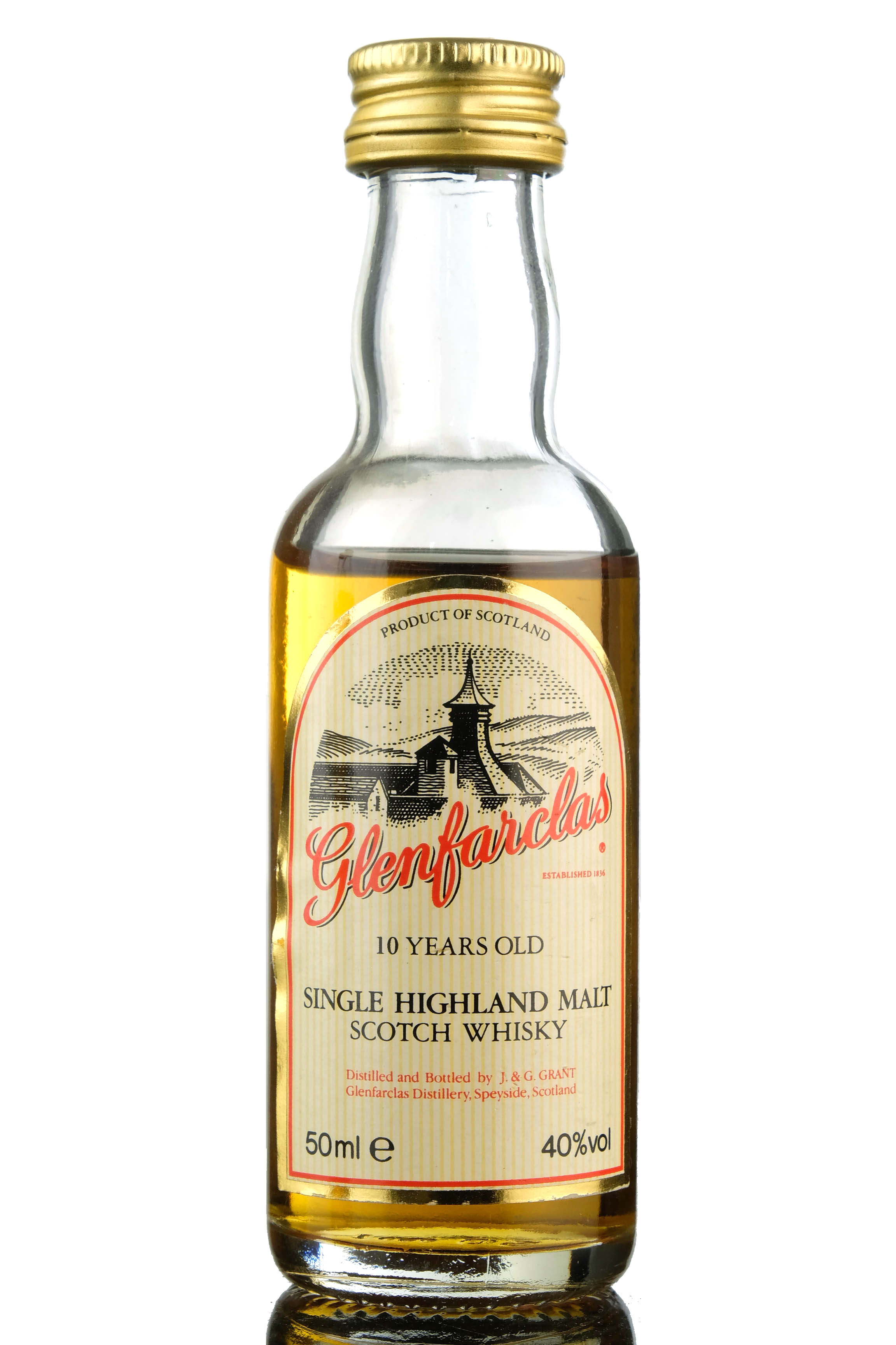 Glenfarclas 10 Year Old Miniature