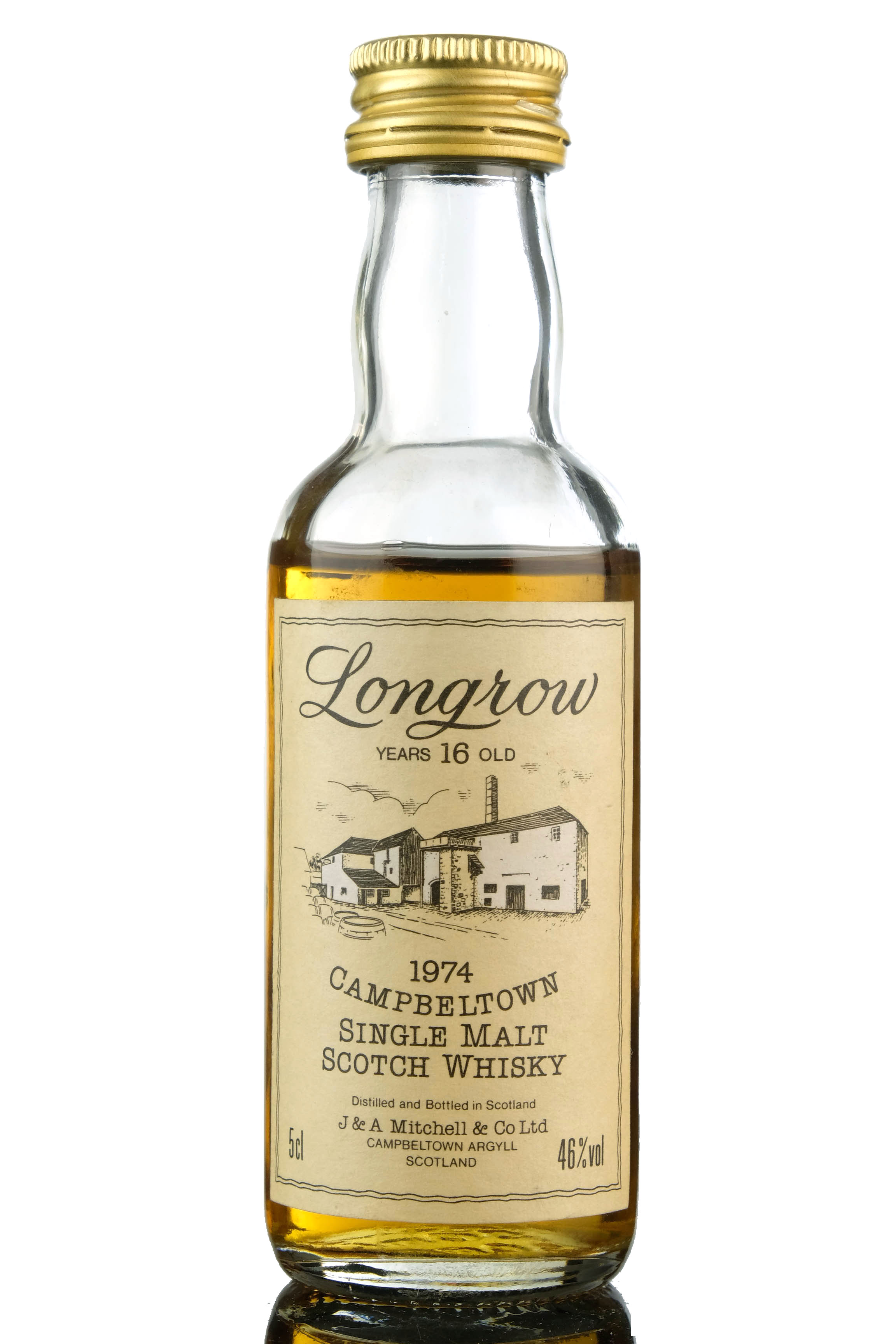 Longrow 1974 - 16 Year Old Miniature