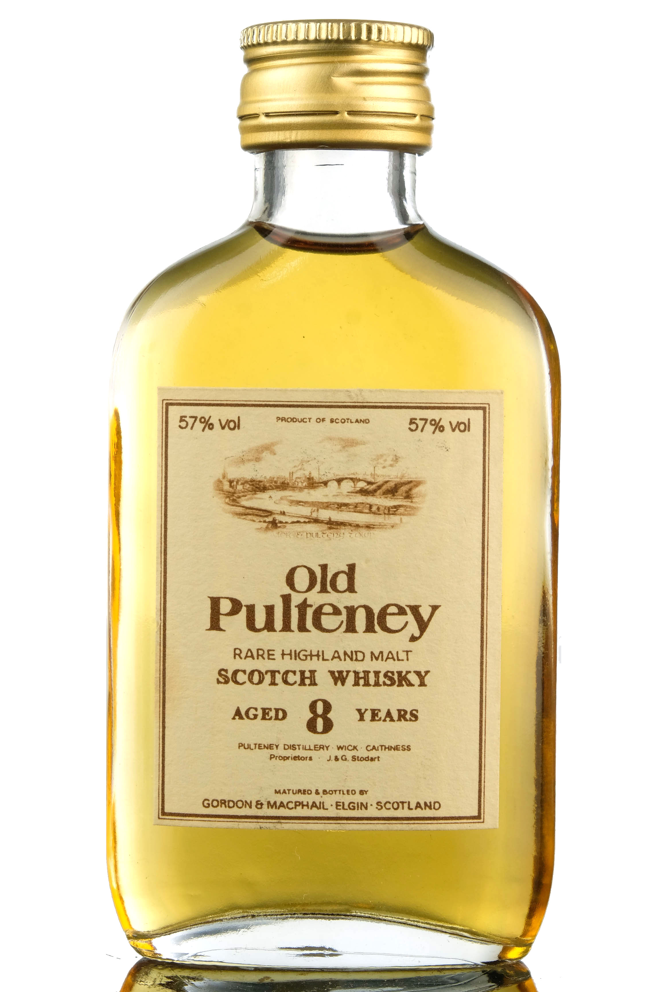 Old Pulteney 8 Year Old - Gordon & MacPhail Miniature