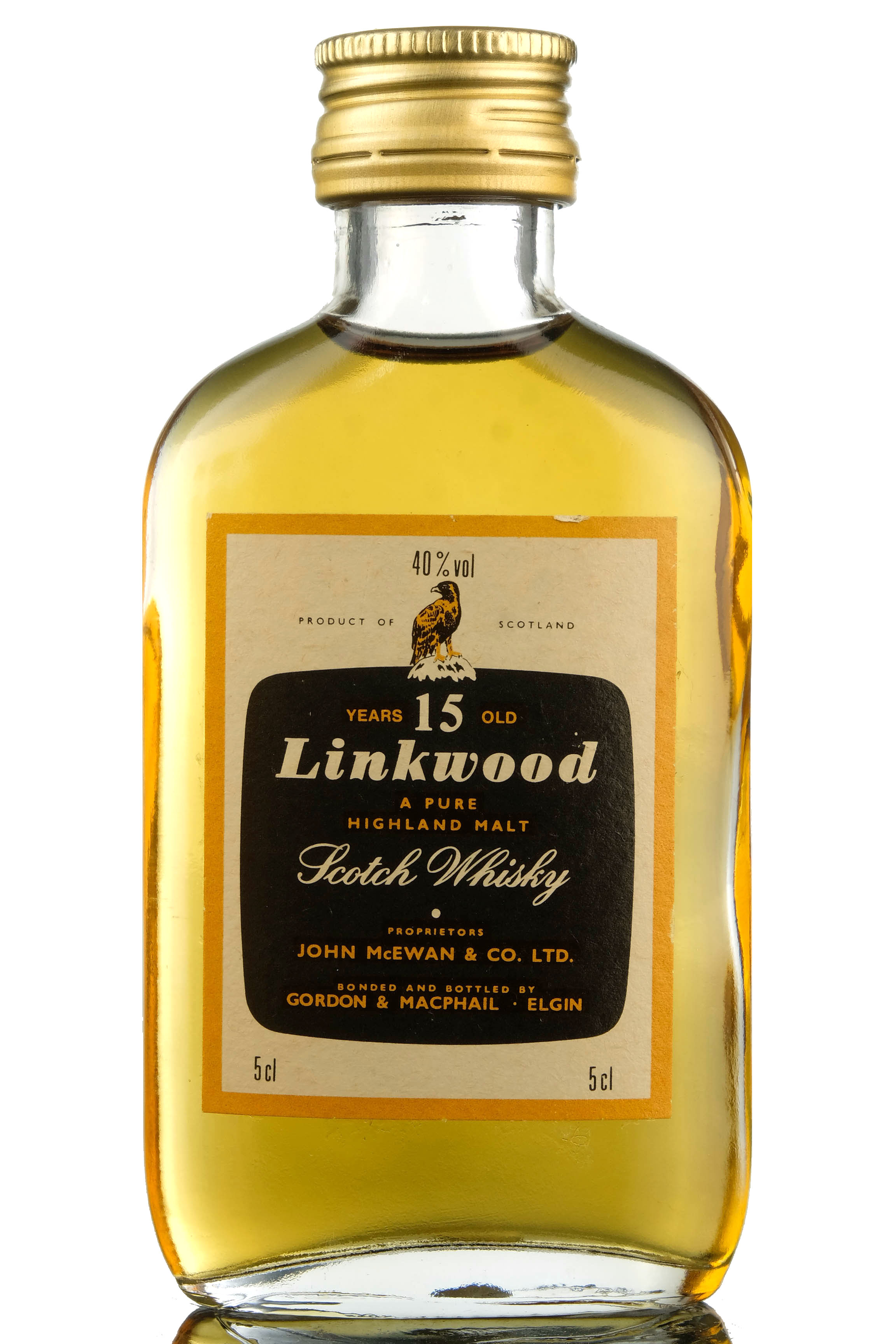 Linkwood 15 Year Old - Gordon & MacPhail Miniature