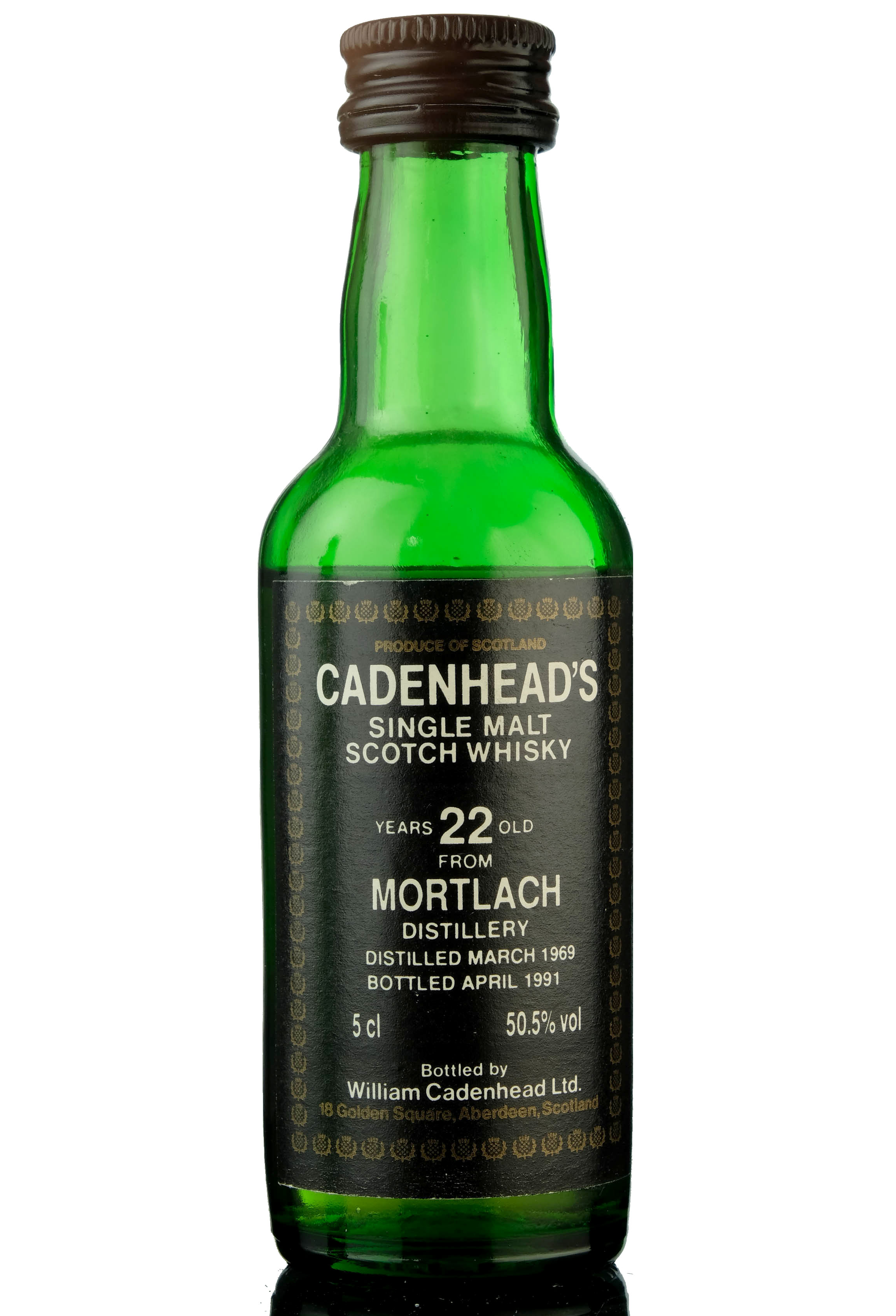 Mortlach 1969-1991 - 22 Year Old - Cadenhead Miniature