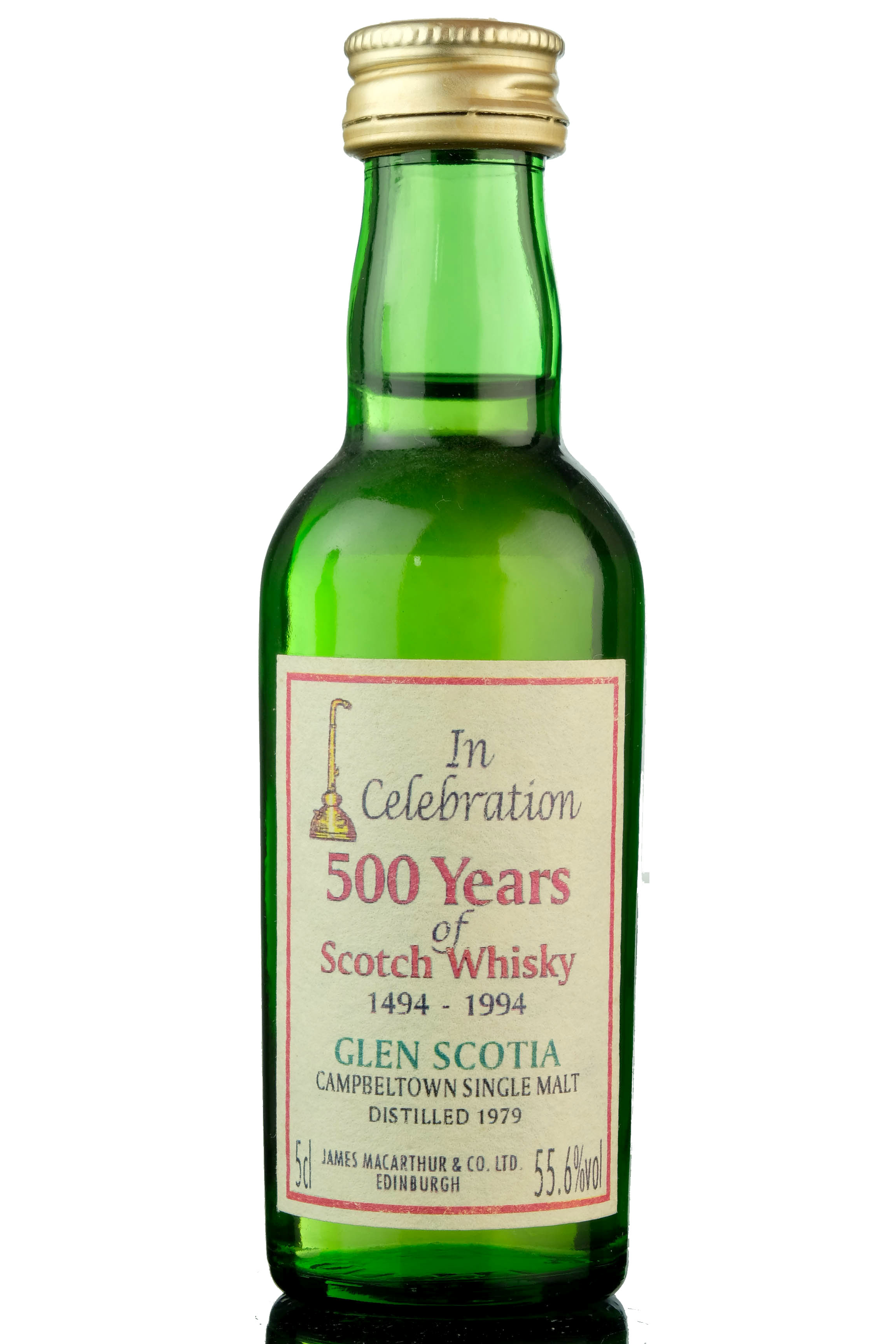 Glen Scotia 1979 - Celebrating 500 Years - James MacArthur Miniature