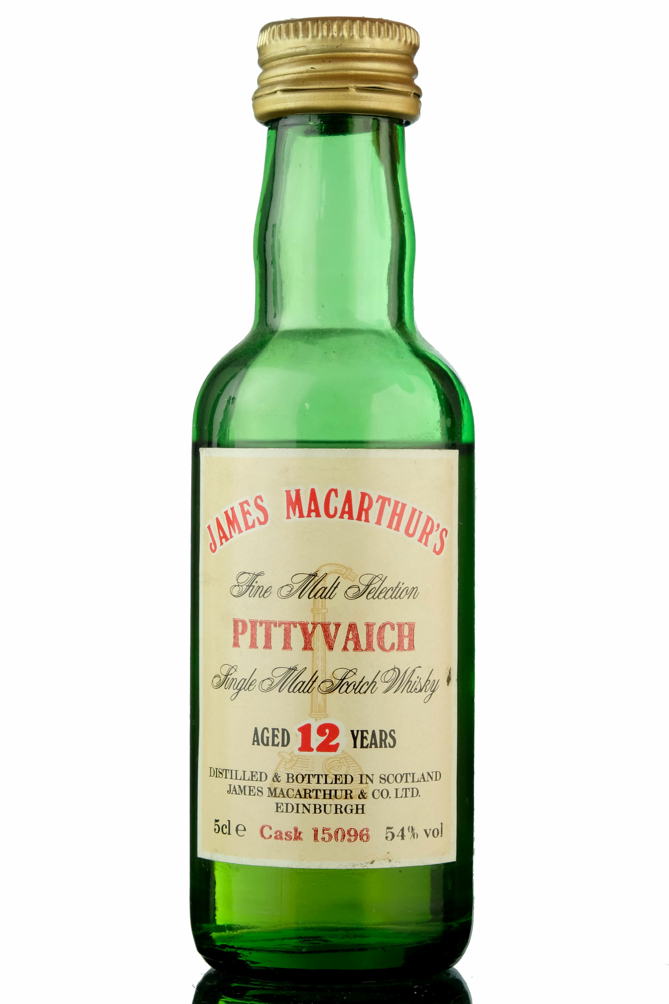 Pittyvaich 12 Year Old - James MacArthur - Fine Malt Selection Miniature