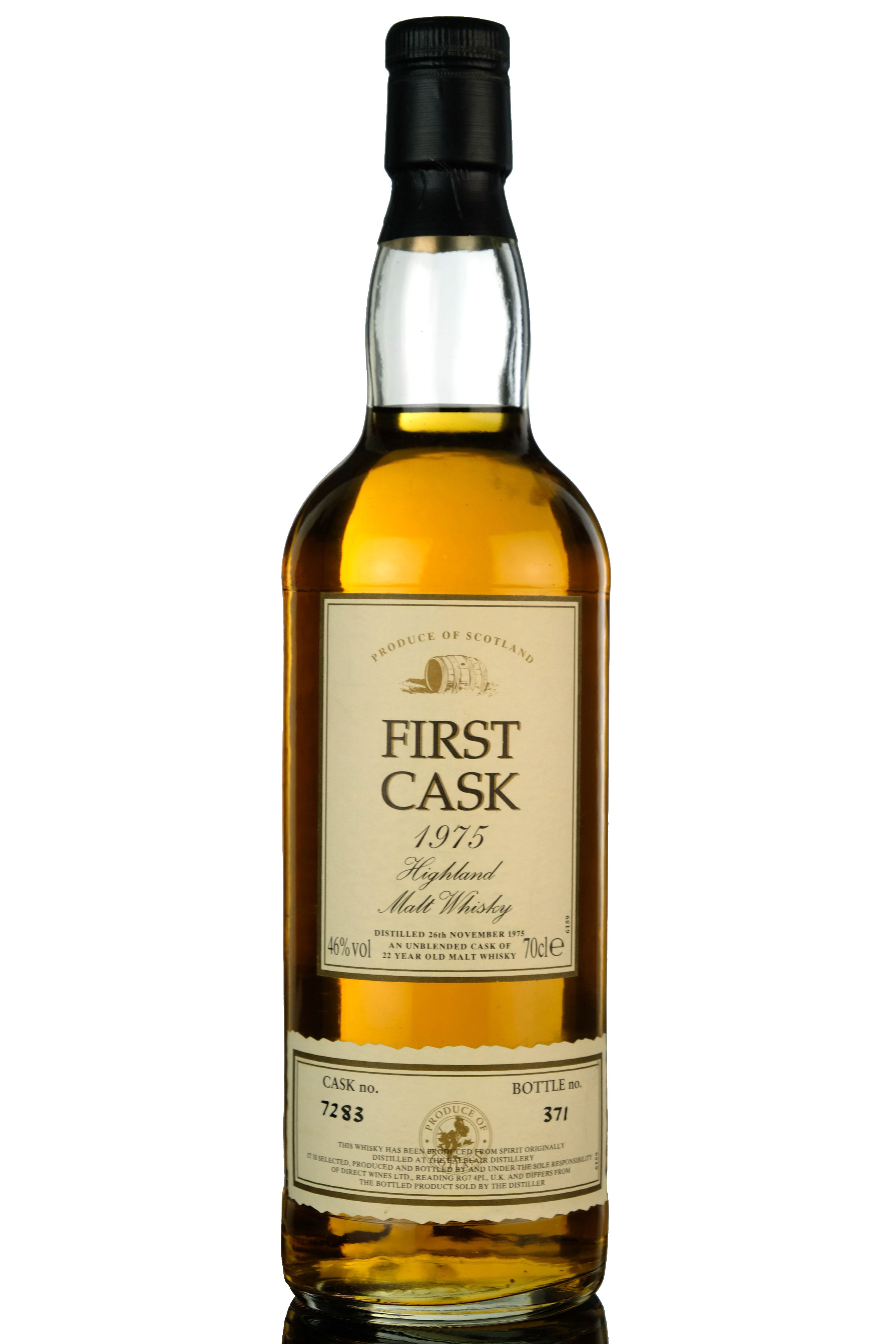 Balblair 1975 - 22 Year Old - First Cask 7283