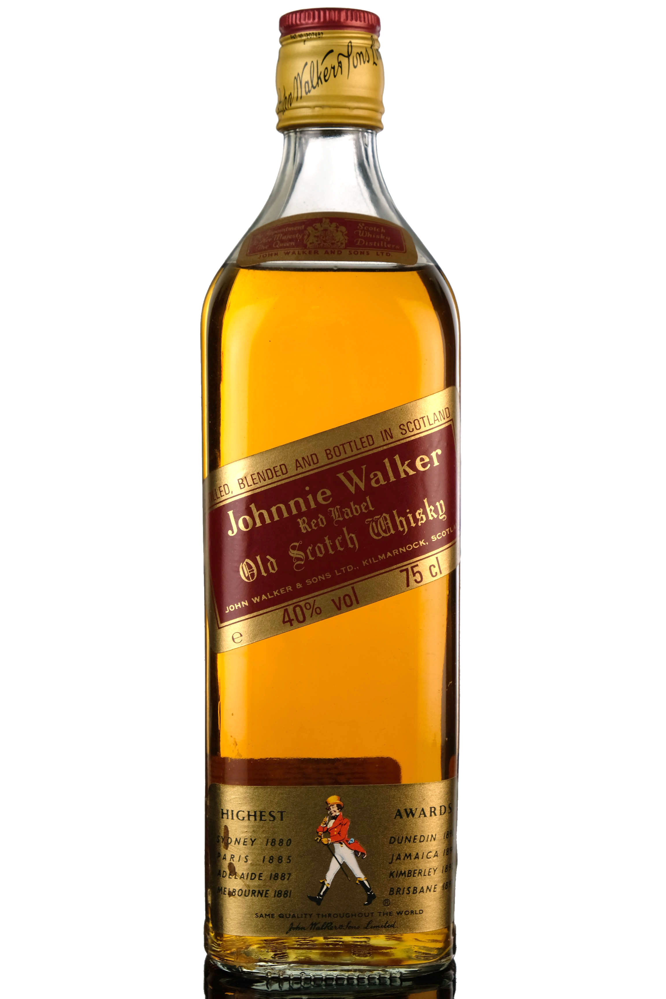 Johnnie Walker Red Label - 1980s