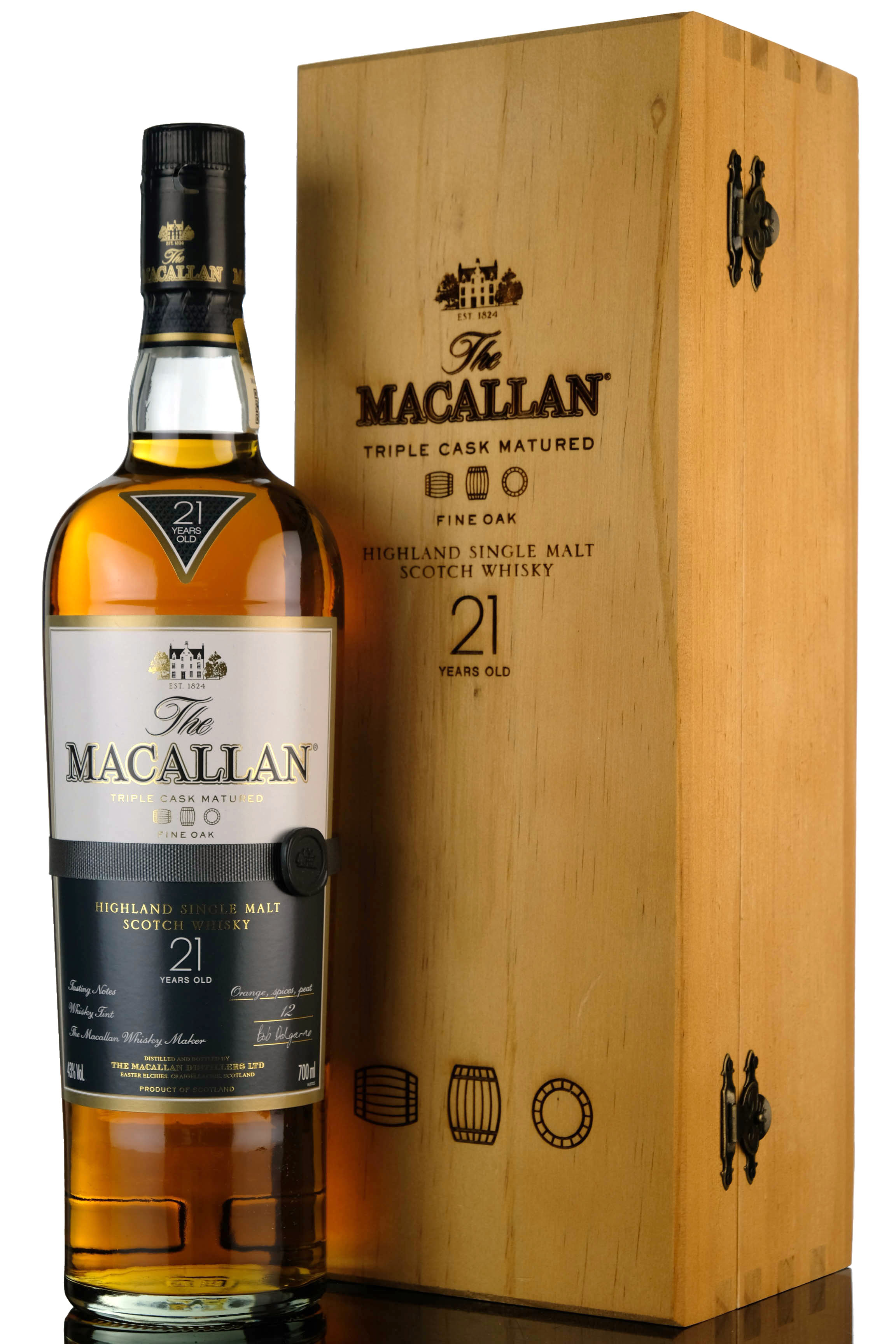 Macallan 21 Year Old - Fine Oak - 2010s