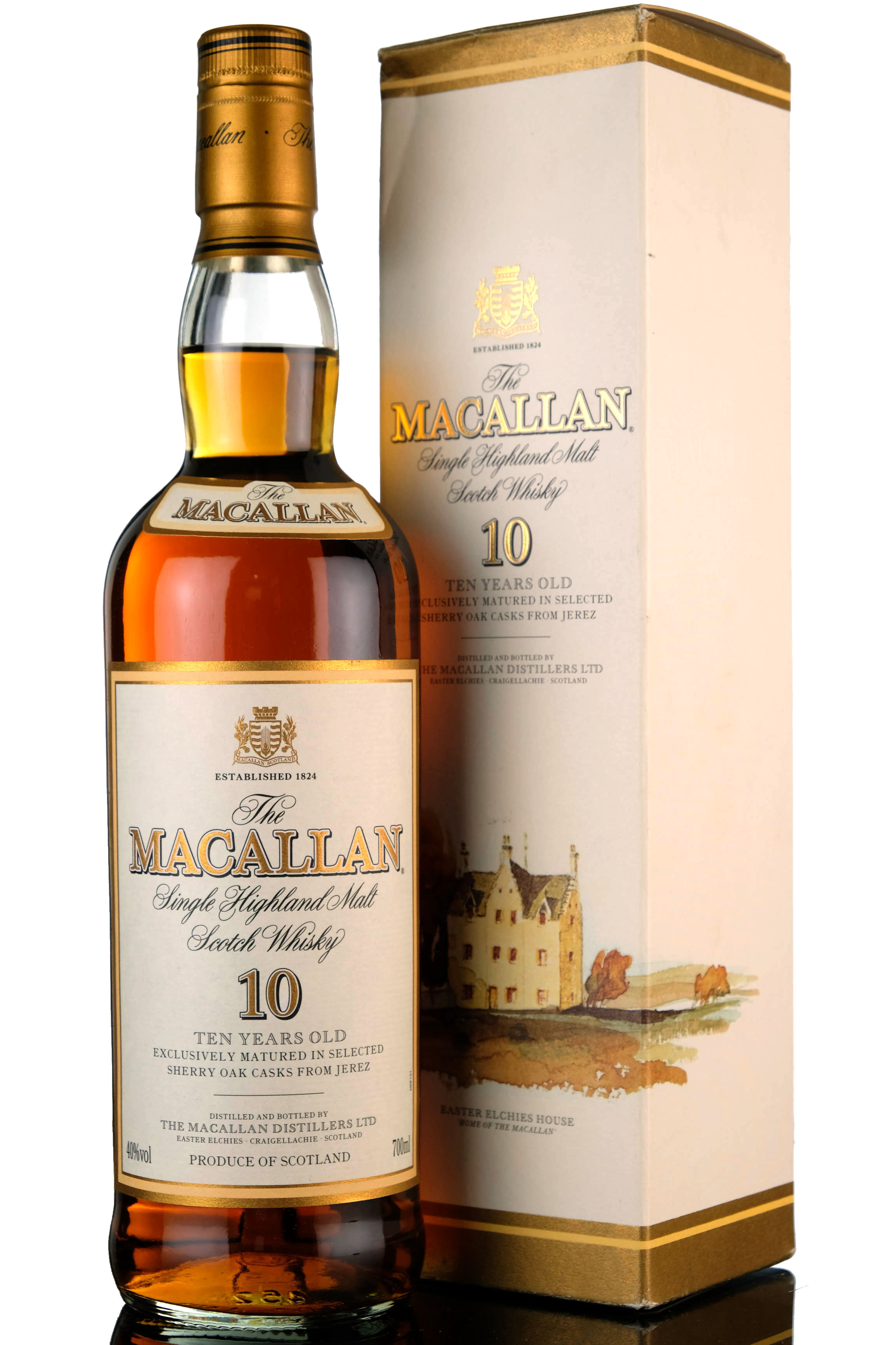 Macallan 10 Year Old - Sherry Casks - Early 2000s