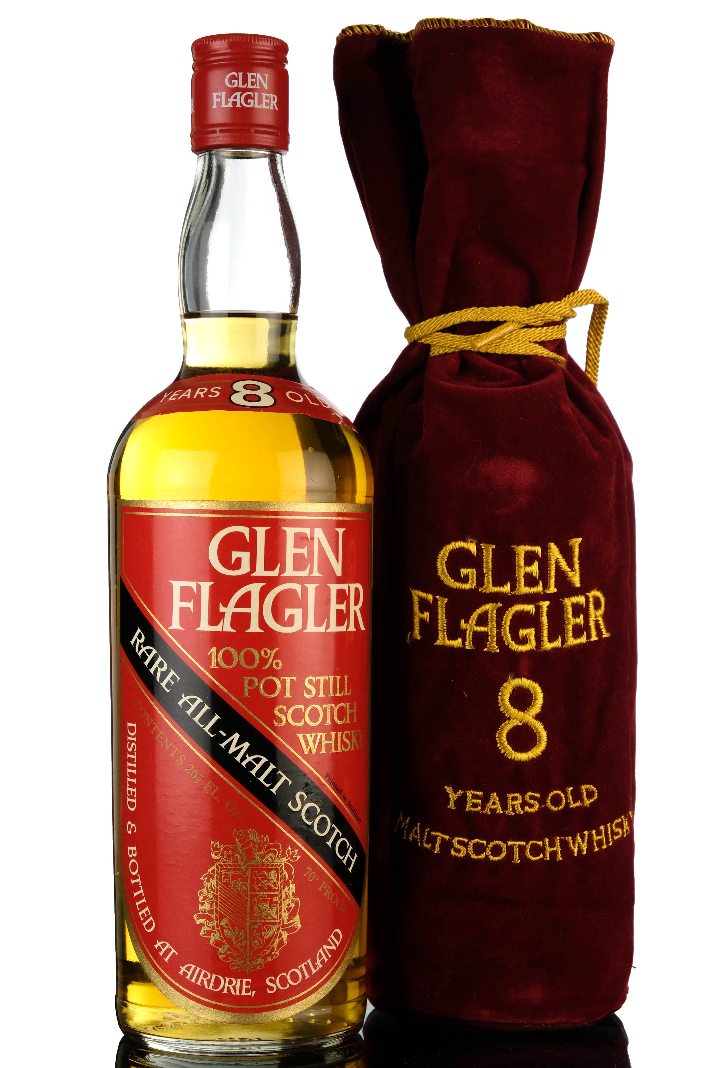 Glen Flagler 8 Year Old - All Malt - 1970s