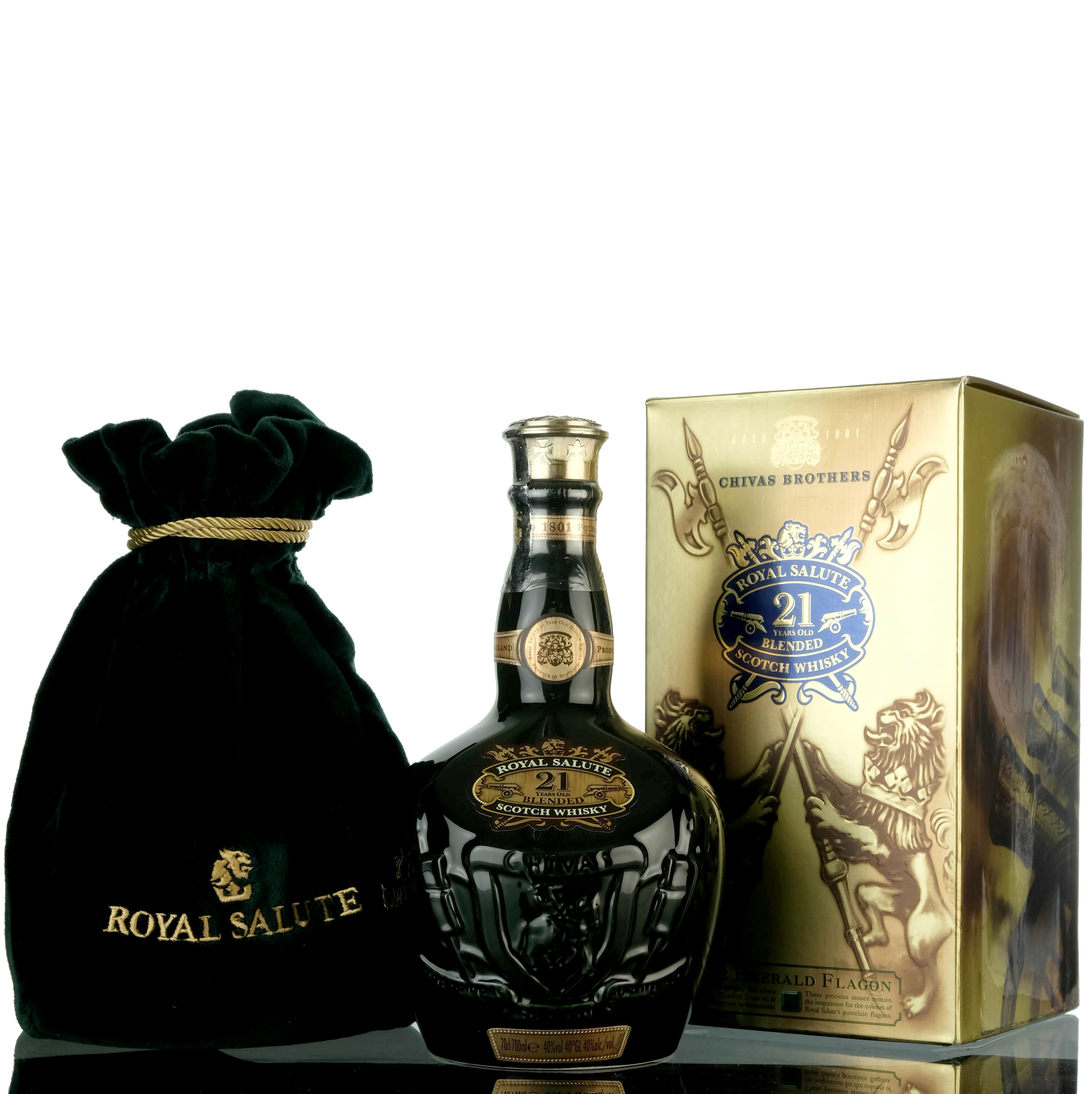 Royal Salute 21 Year Old - Green Decanter