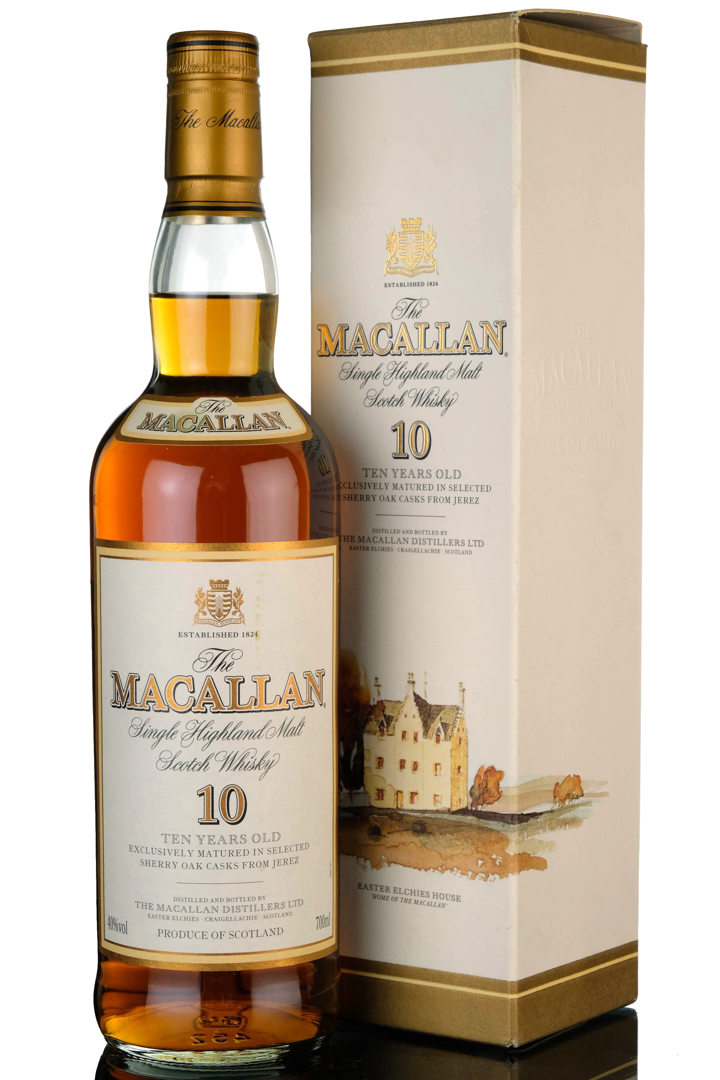 Macallan 10 Year Old - Sherry Casks - Early 2000s