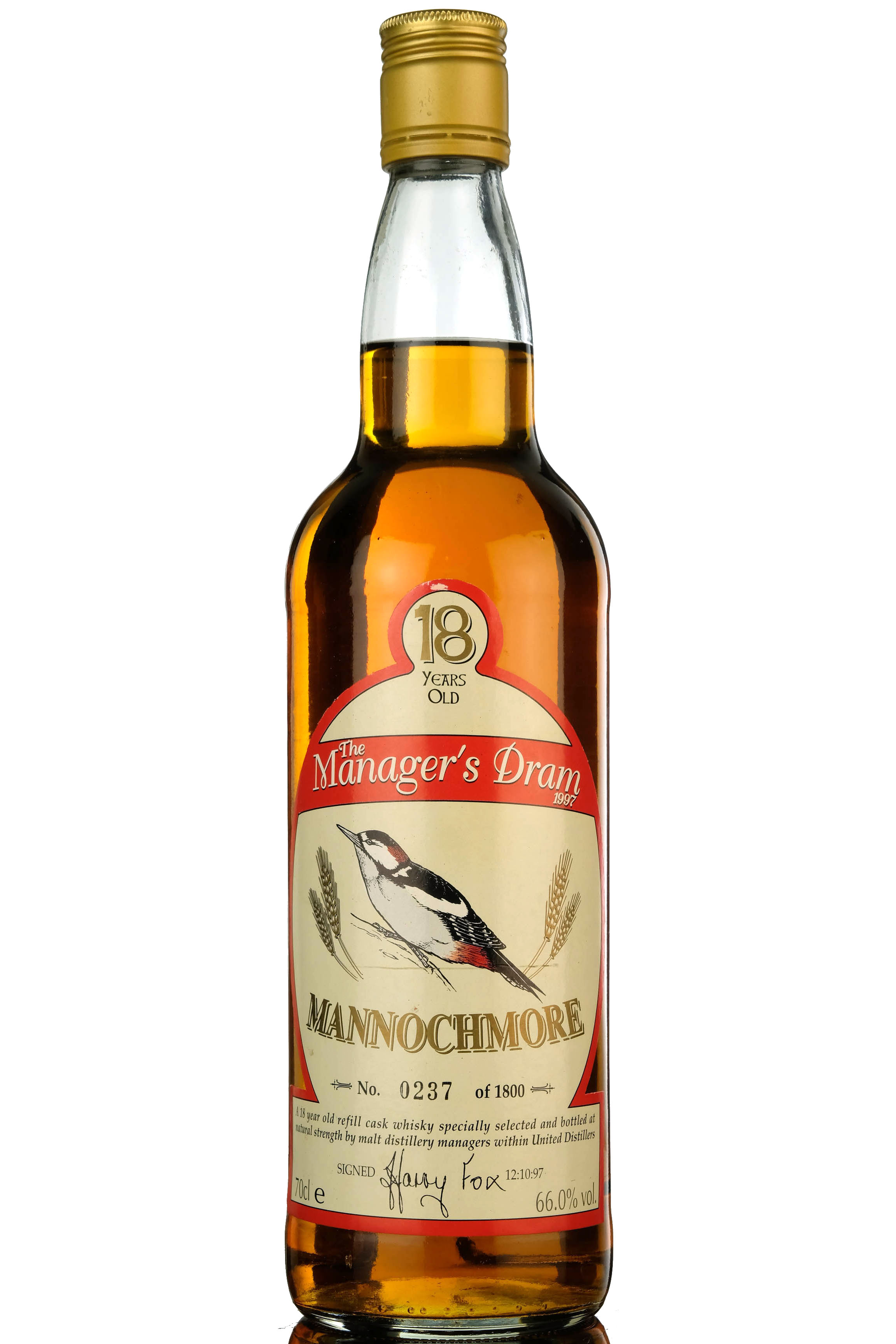 Mannochmore 18 Year Old - Managers Dram 1997