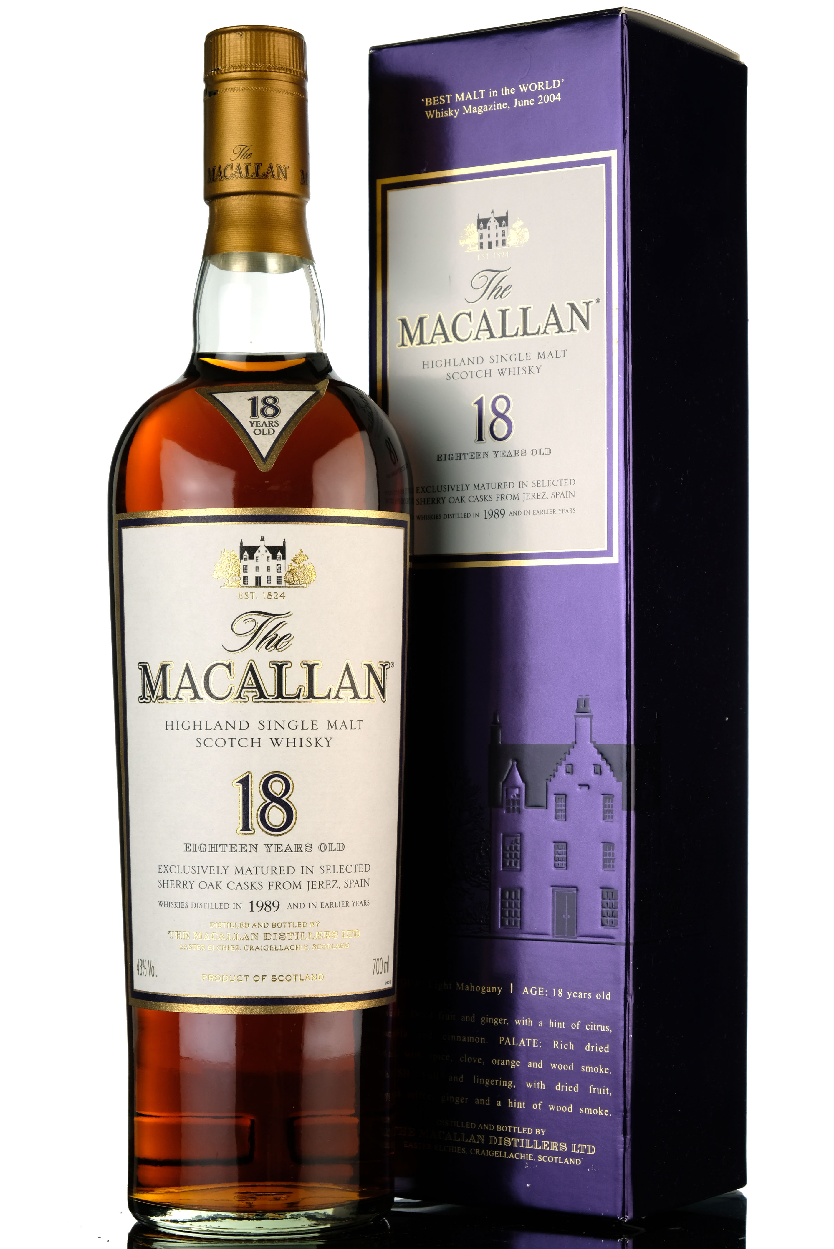 Macallan 1989 - 18 Year Old