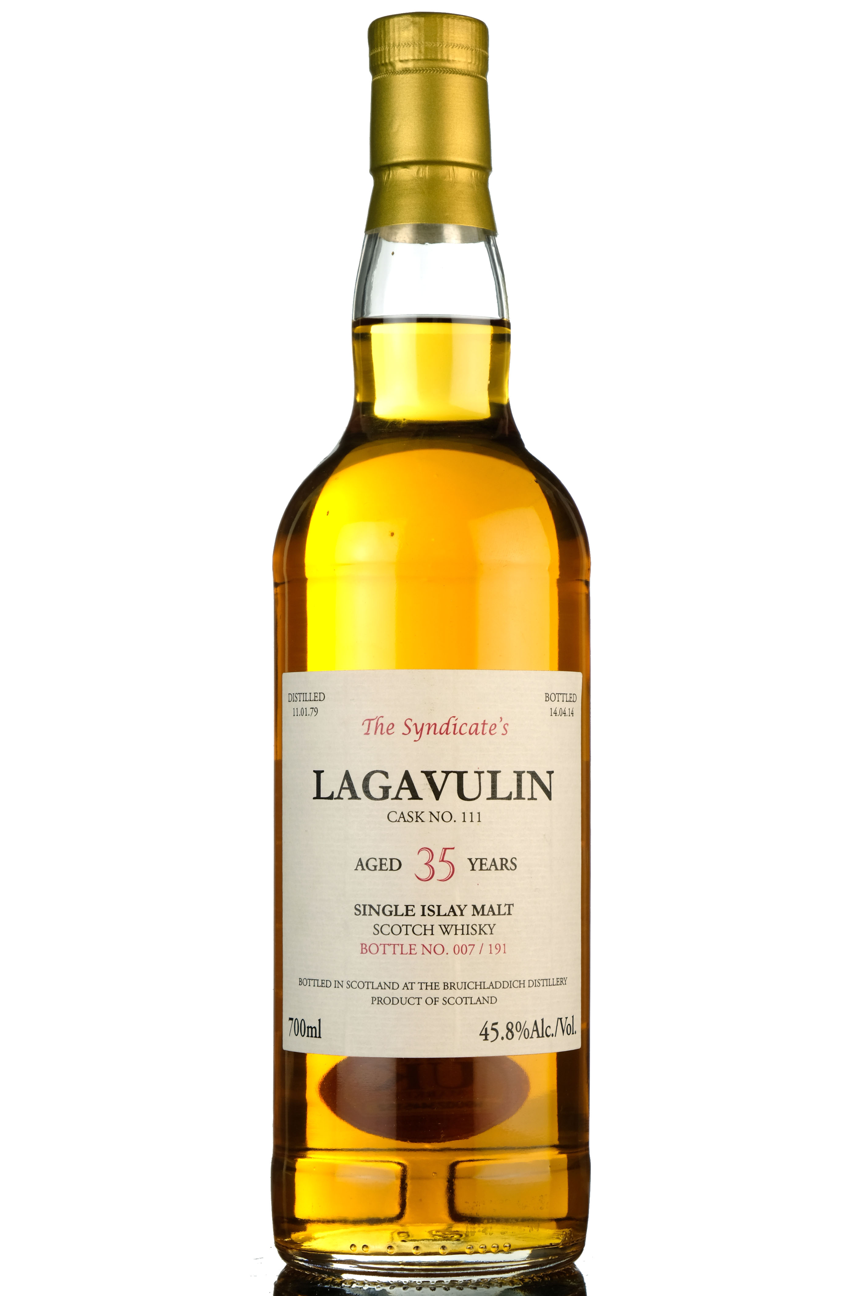 Lagavulin 1979-2014 - 35 Year Old - The Syndicates - Single Cask 111