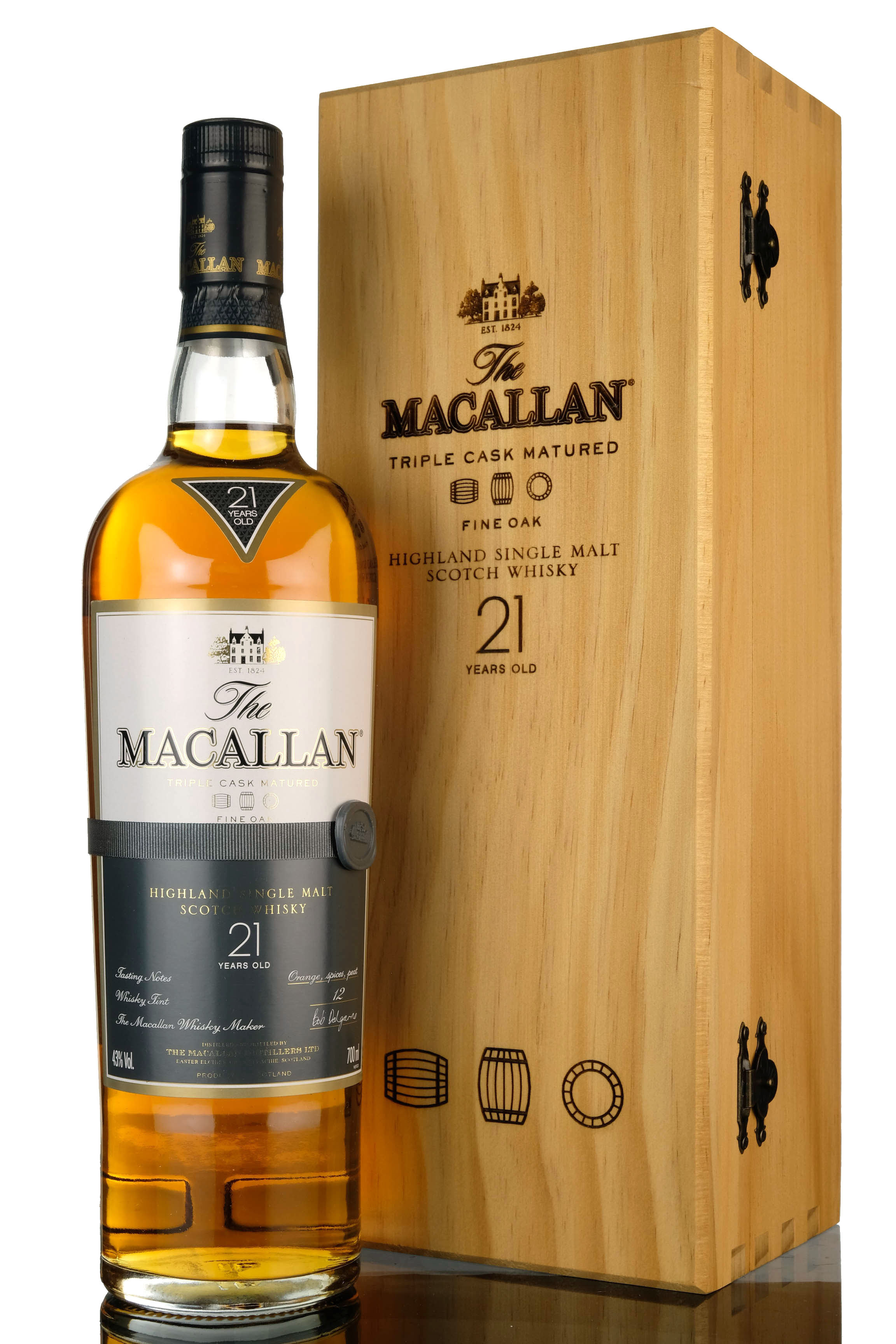 Macallan 21 Year Old - Fine Oak - 2010s