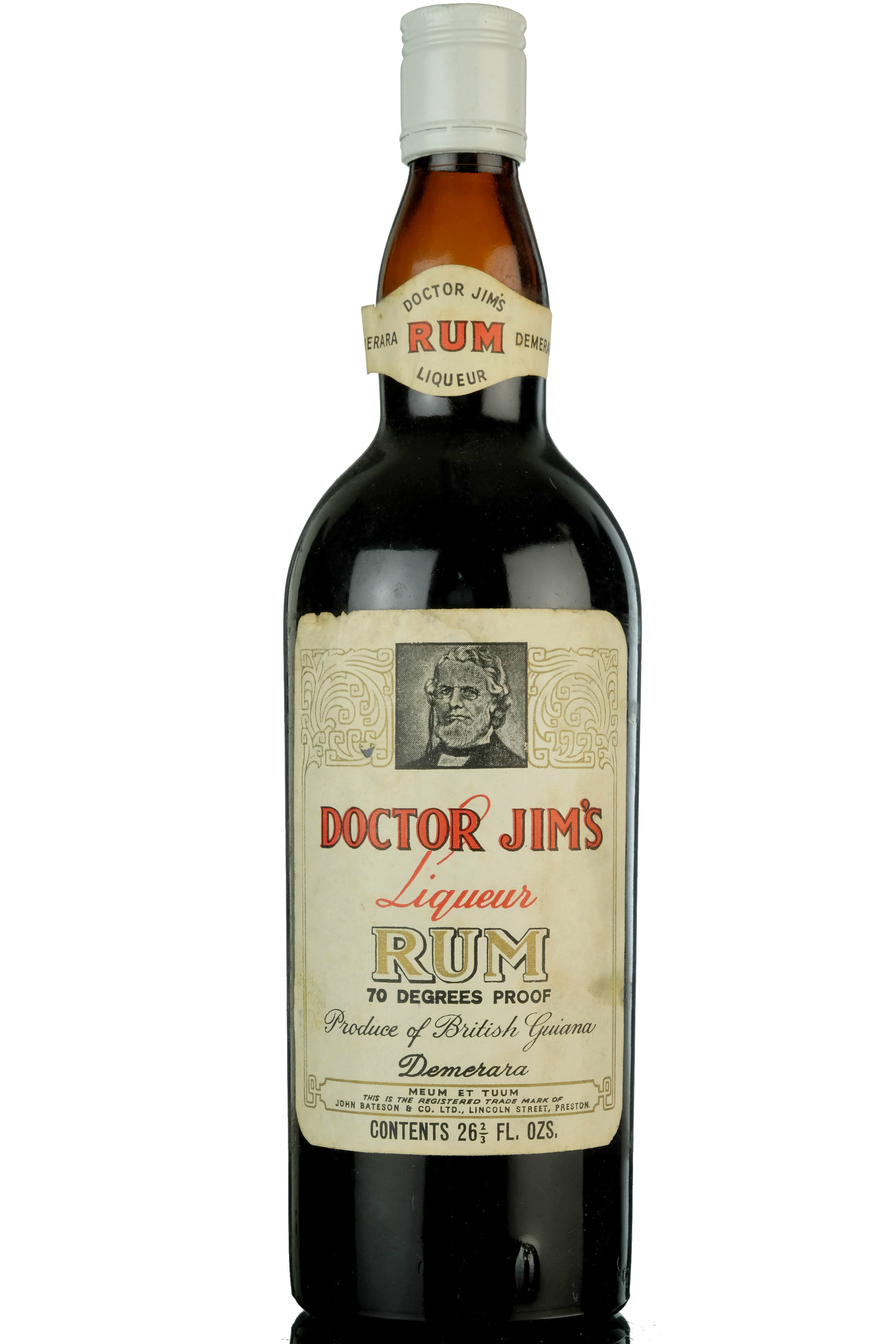 Doctor Jims Liqueur Rum - 1970s